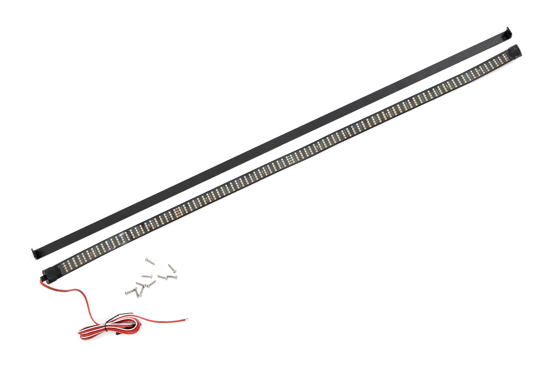 LED Light Kit | Hood Bulge | 40" White/Amber Strip | Toyota Tundra (14-21) — view 2