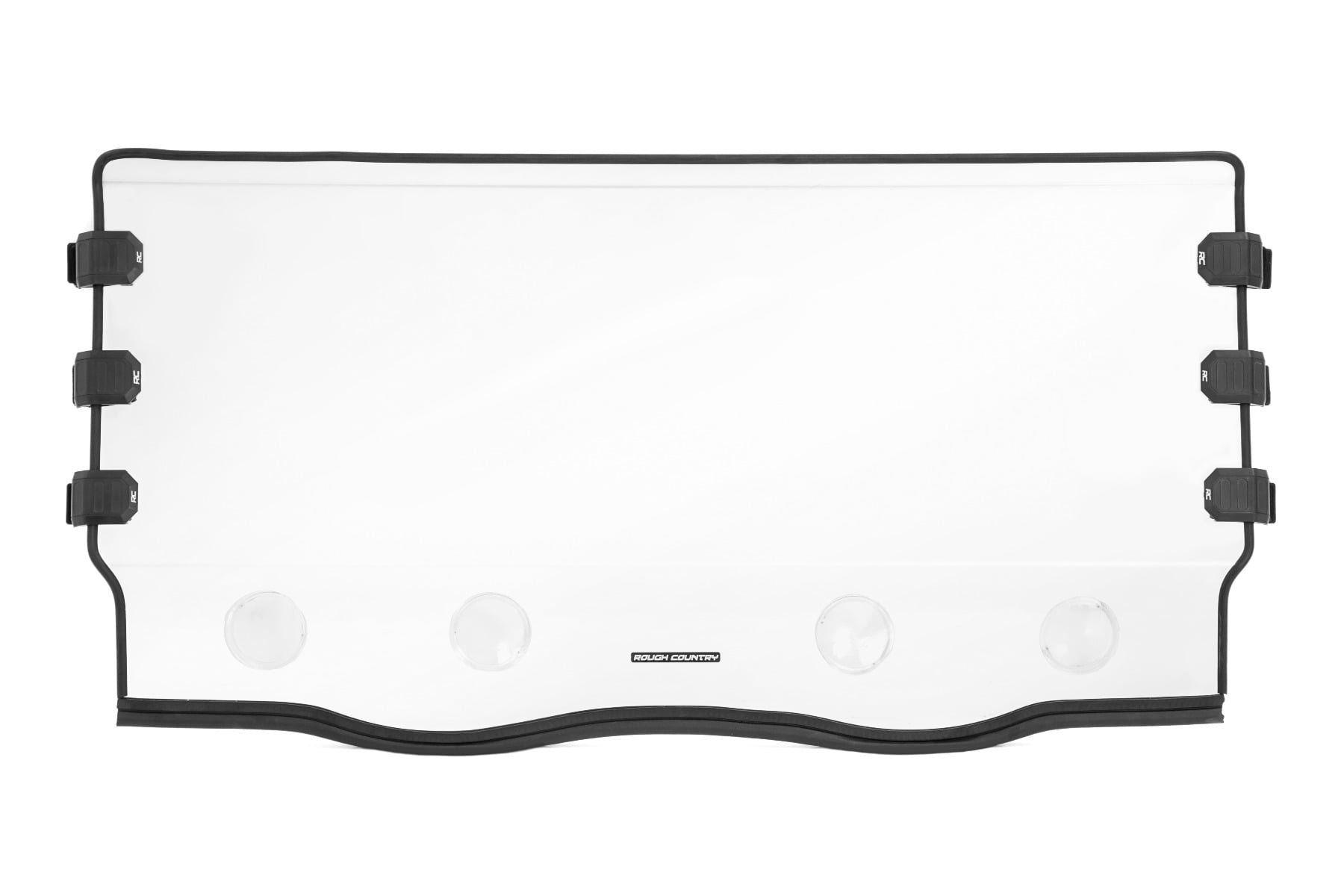 Vented Full Windshield | Scratch Resistant | Yamaha Viking 700 — view 2