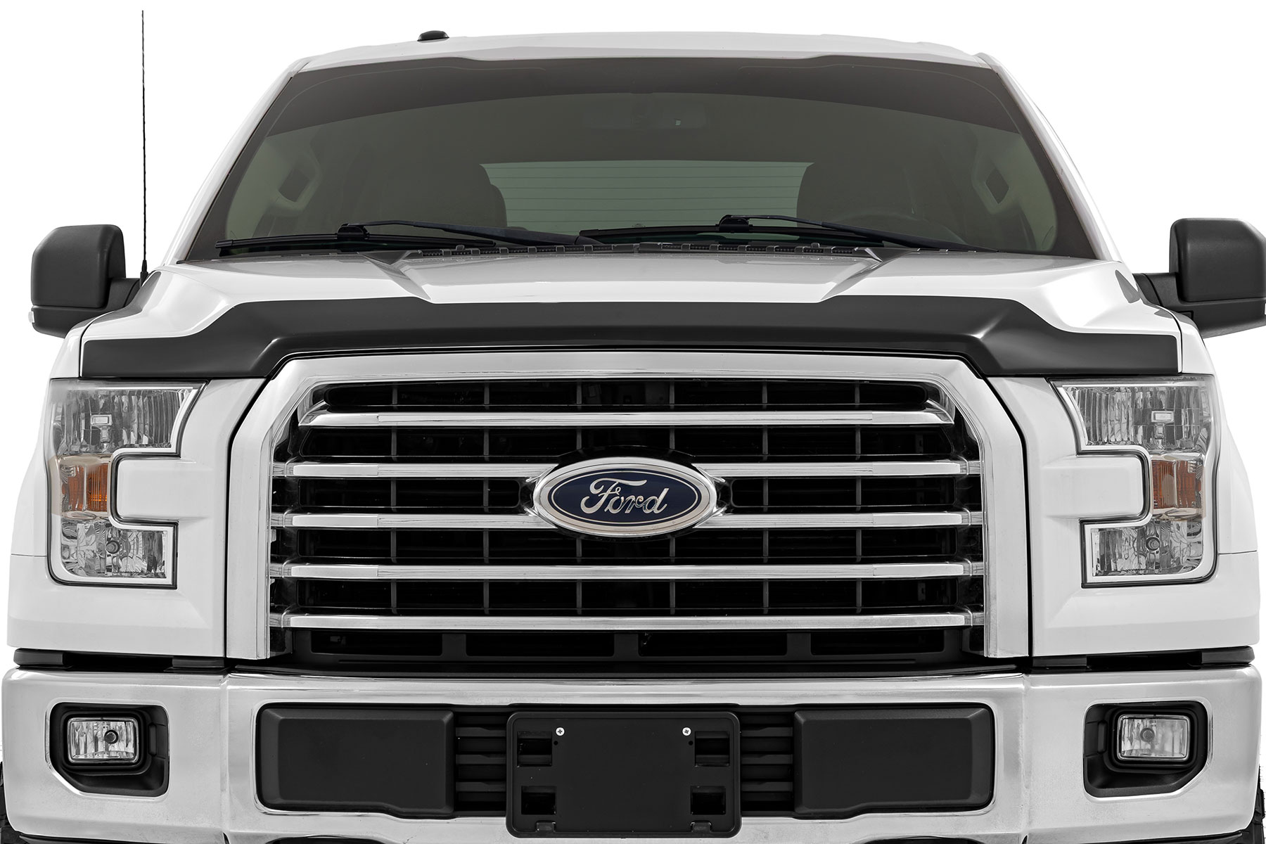 Hood Protector | Gloss Black | Ford F-150 2WD/4WD (2015-2020) — view 5