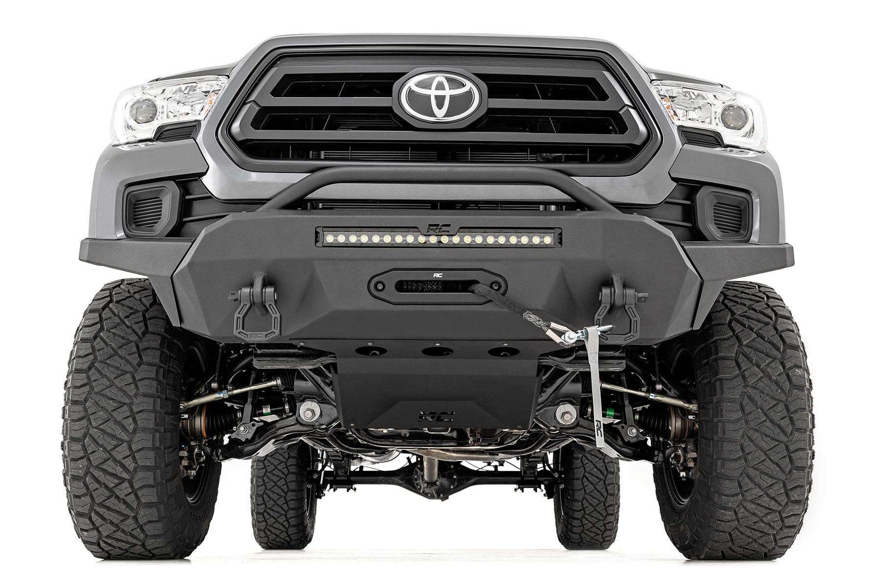 Front Bumper |High Clearance | Hybrid | 20" Blk LED | Toyota Tacoma (16-23) — view 2