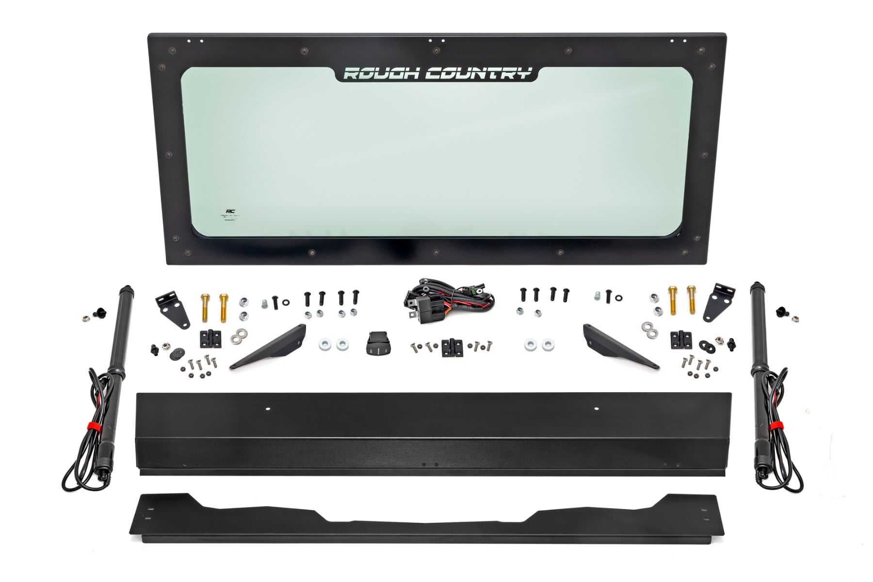 Electric Tilt Windshield | Glass | Honda Pioneer 1000 view 6