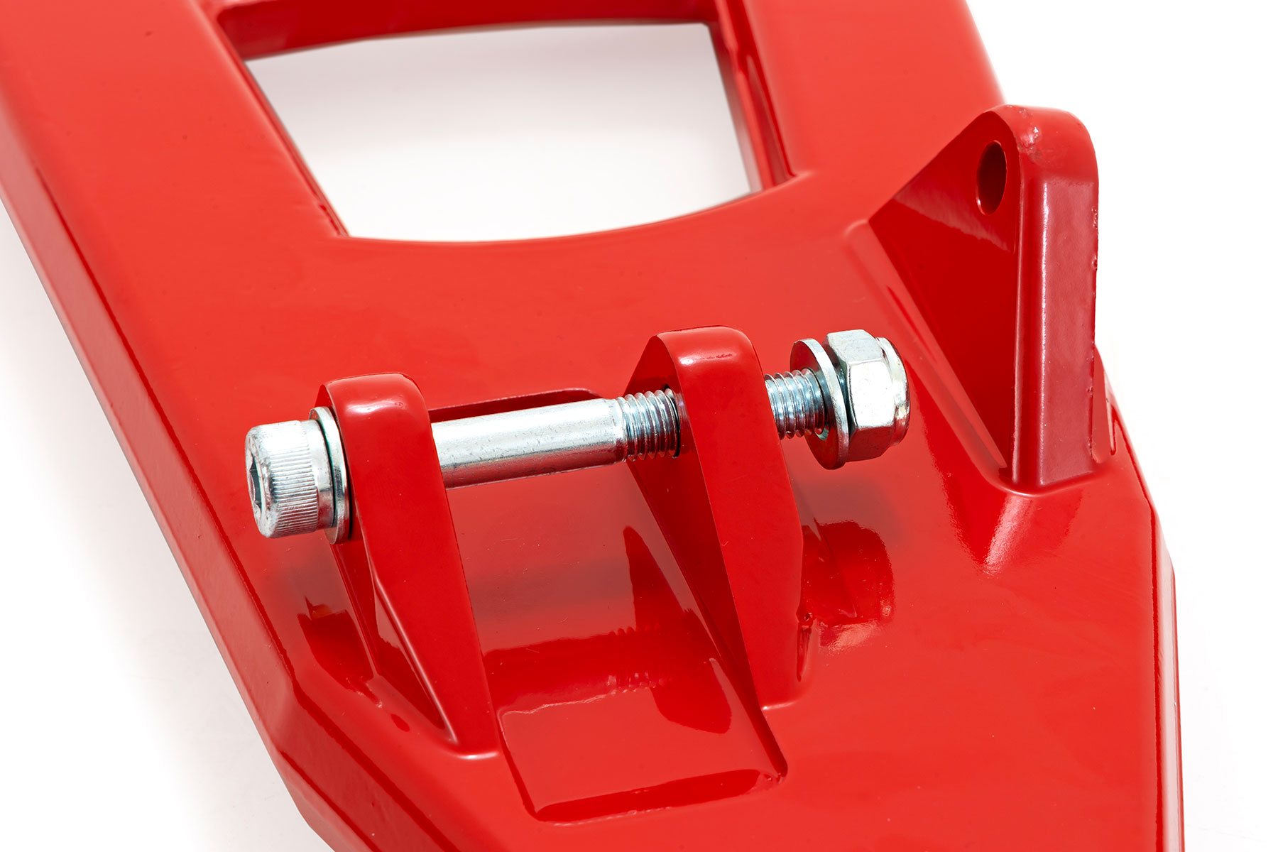 Red Forged Alum High Clearance 2" Fwd Offset Control Arms w/Ball Joints | Polaris Ranger 1000XP 6