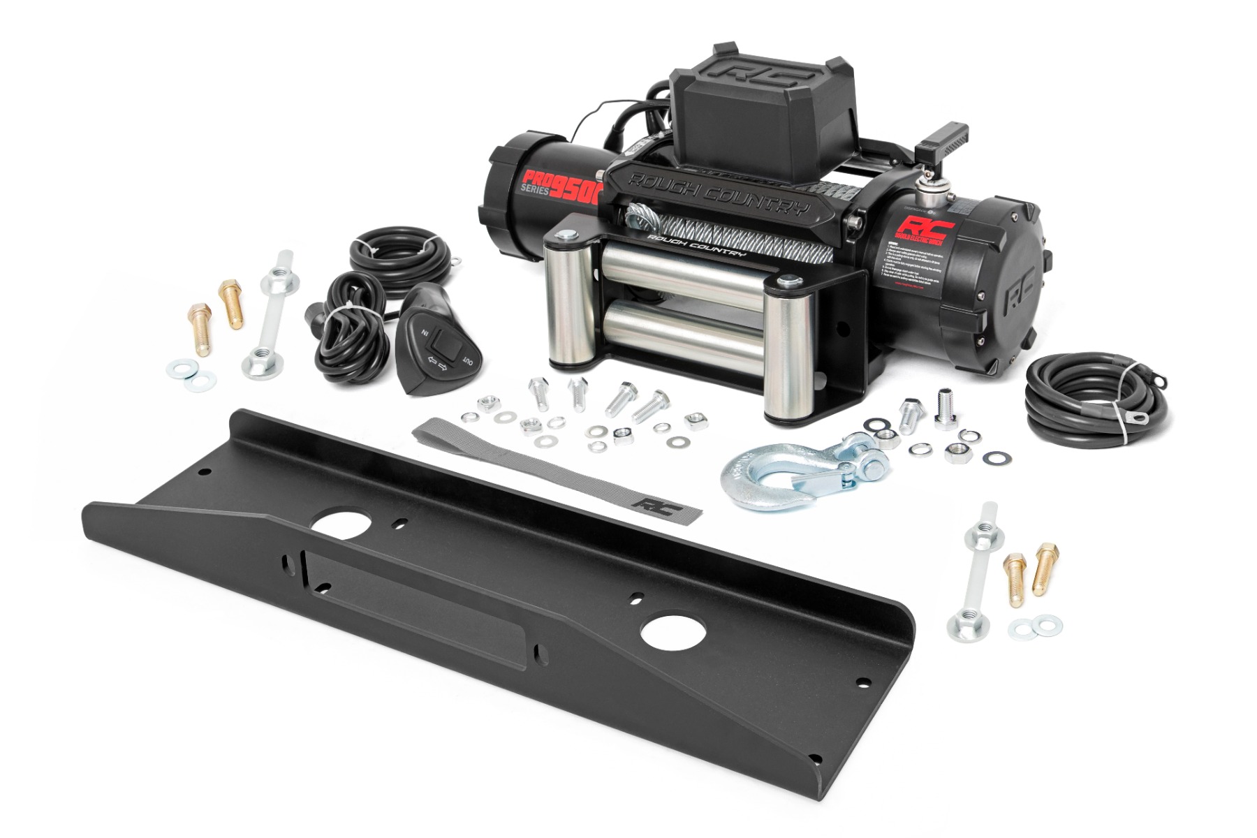 Winch Plate | PRO9500 | Mahindra Roxor β view 2