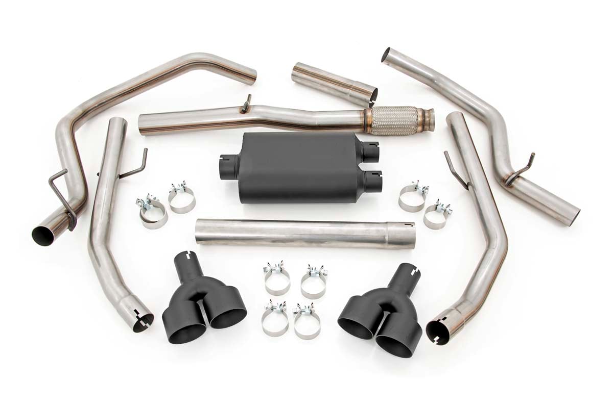 Performance Cat-Back Exhaust | 6.2L | 5'8" & 6'6" Bed | Chevy/GMC Sierra/Silverado 1500 (19-26) — view 2