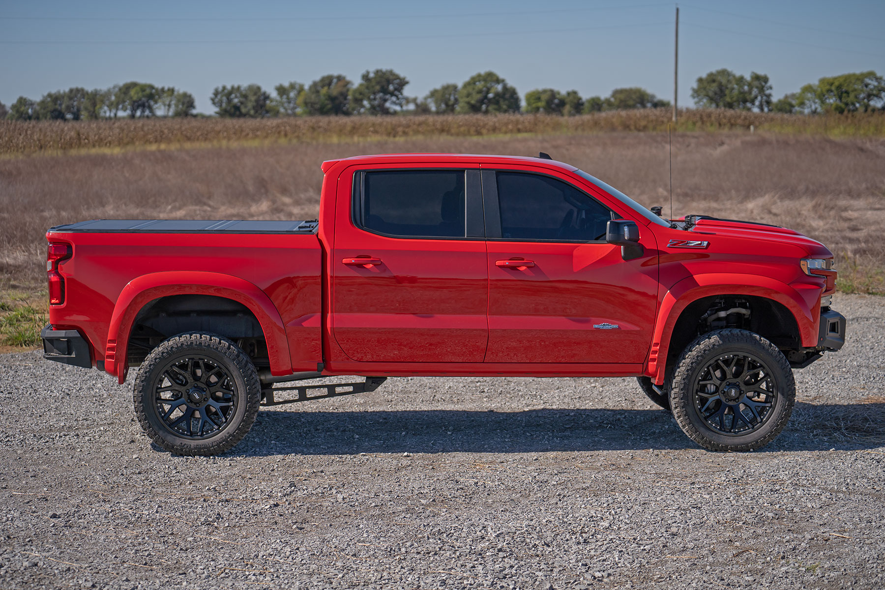 Hard Tri-Fold Flip Up Bed Cover | 5'10" Bed | Chevy/GMC Sierra 1500 (19-26)/Silverado 1500 (19-26) view 3