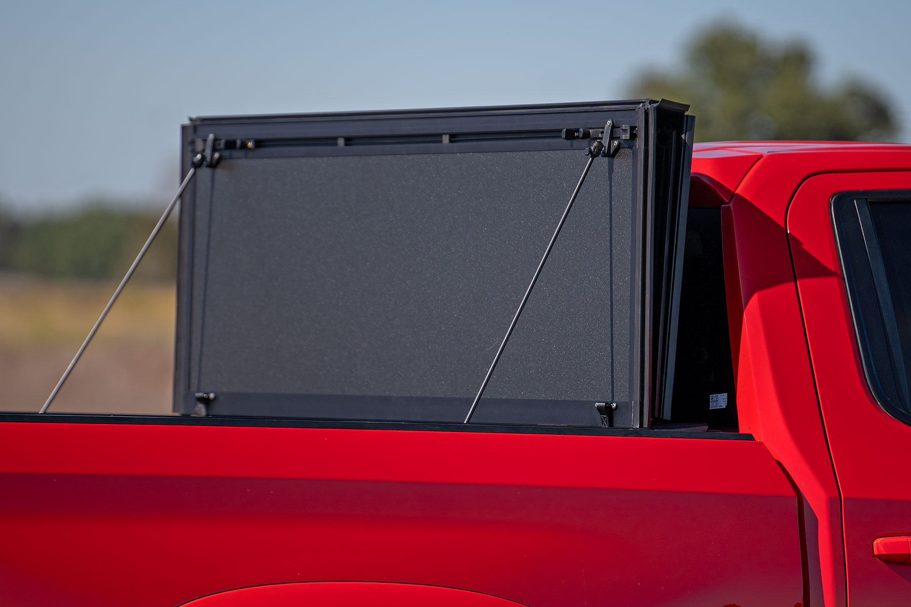 Hard Tri-Fold Flip Up Bed Cover | 5'10" Bed | Chevy/GMC Sierra 1500 (19-26)/Silverado 1500 (19-26) view 6
