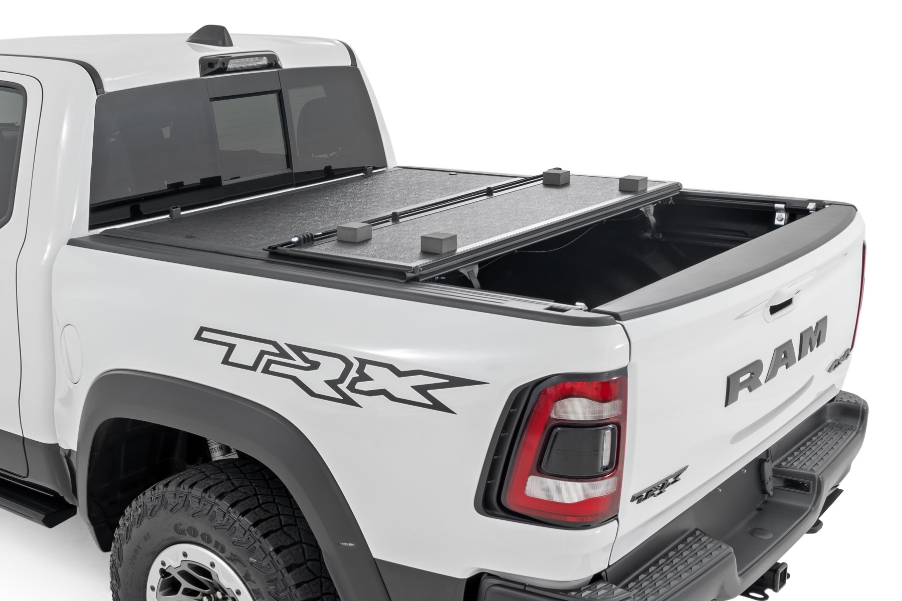 Hard Low Profile Bed Cover | 5'7" Bed | No Rambox | Ram 1500 (19-26)/1500 TRX (21-24) — view 2