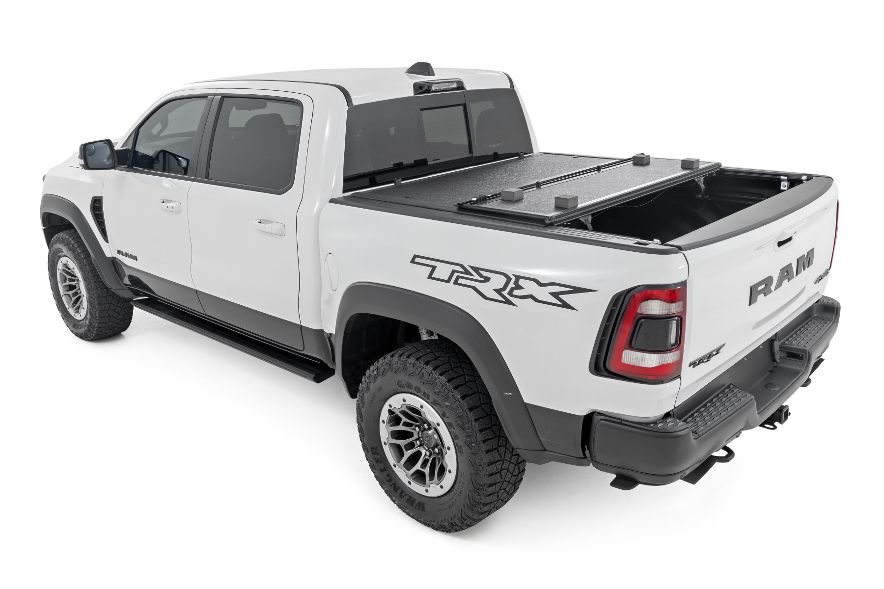 Hard Low Profile Bed Cover | 5'7" Bed | No Rambox | Ram 1500 (19-26)/1500 TRX (21-24) — view 4
