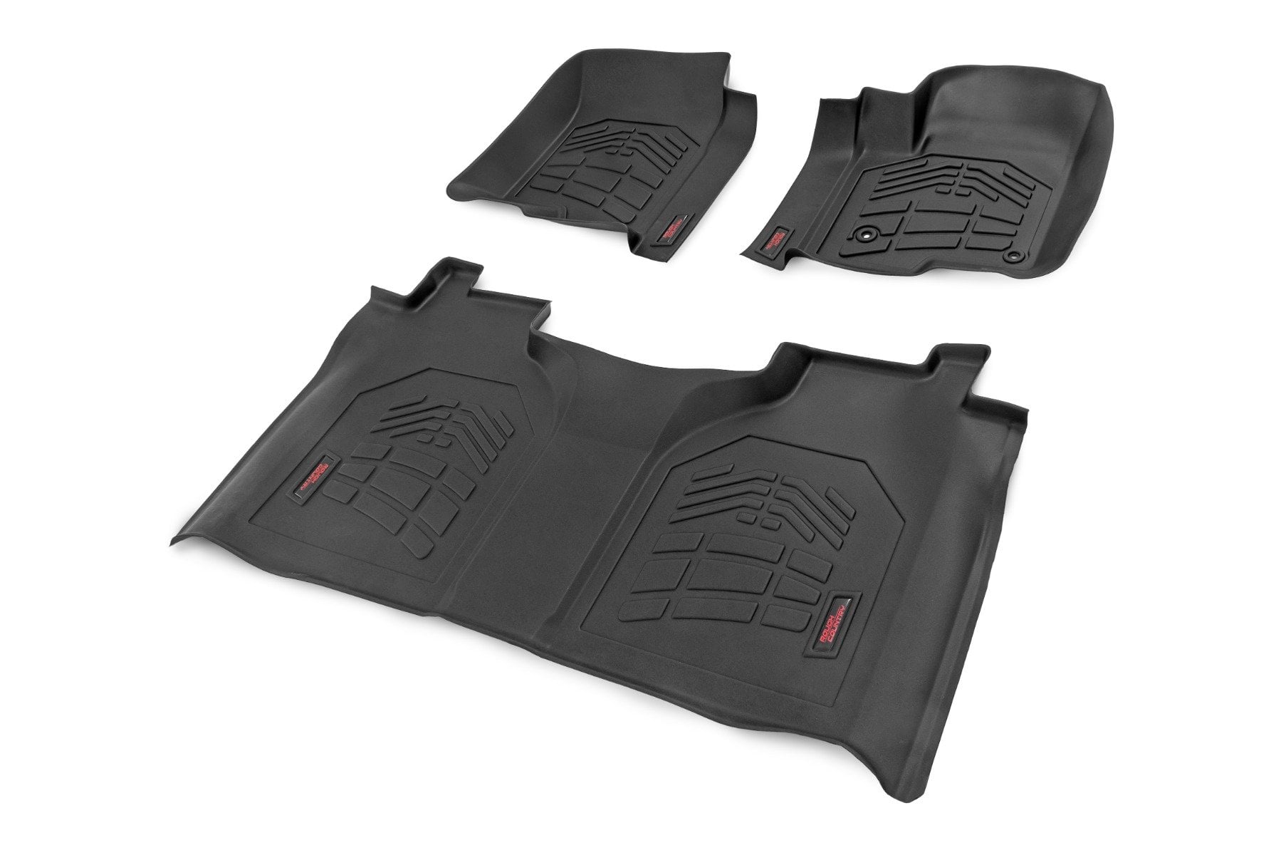 Sure-Fit Floor Mats | FR & RR | FR Bucket | Crew | Chevy/GMC 1500/2500HD/3500HD (19-26) — view 4
