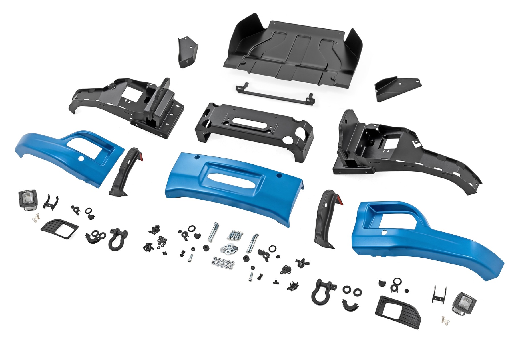 Bumper Cover | GLT Glacier Blue | Chevy Silverado 1500 2WD/4WD (2023-2026) — view 6