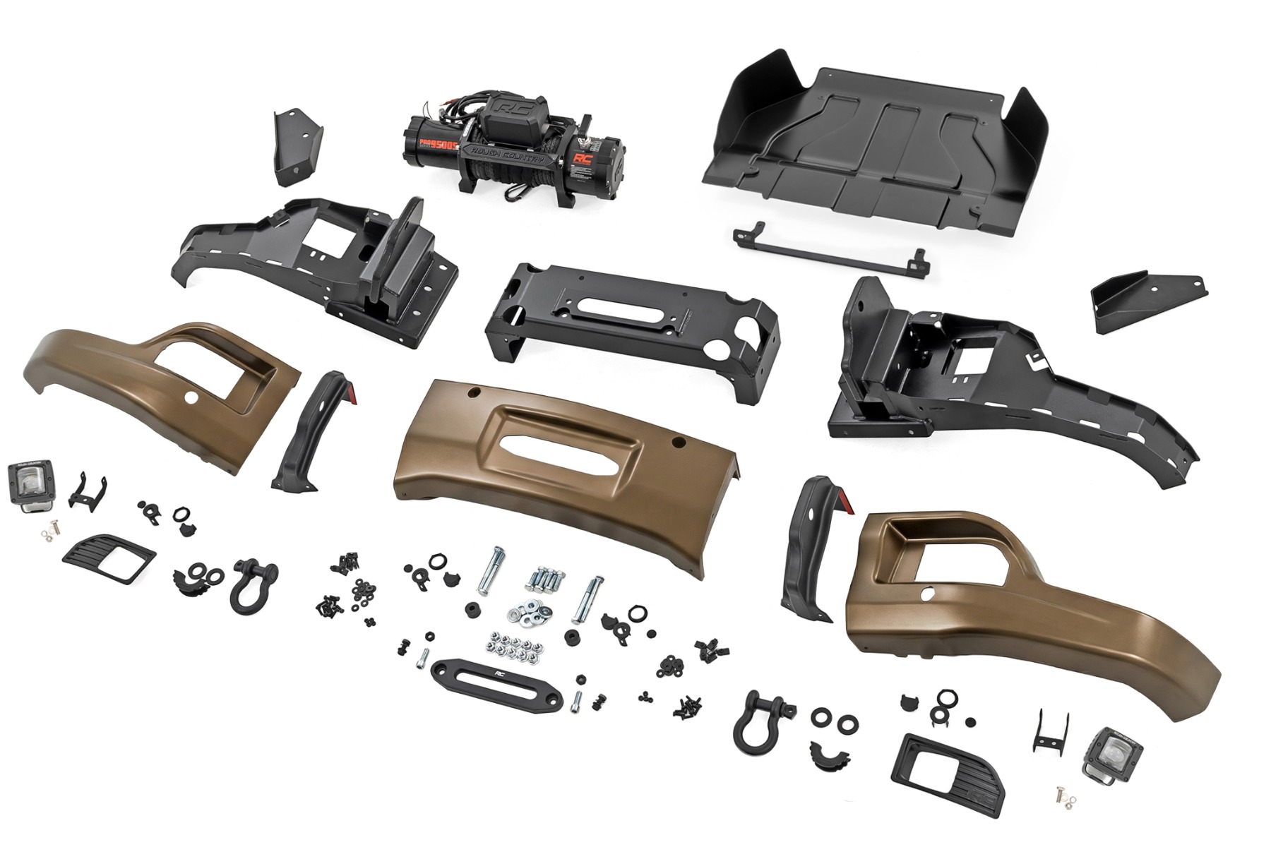 Front FXS Bumper | 12000S | GXN Harvest Bronze | Chevy Silverado 1500 (23-26) — view 6