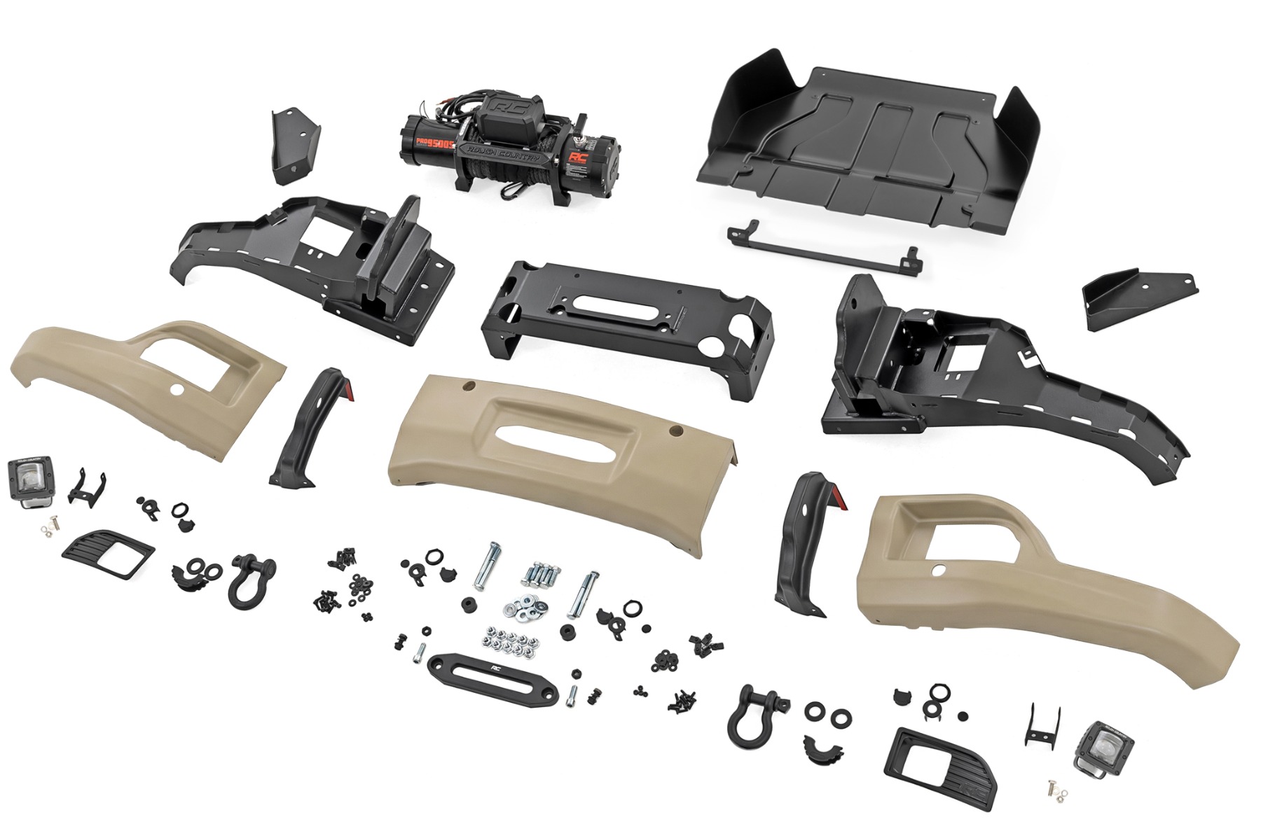 Front FXS Bumper | 12000S | GTL Sand Dune | Chevy Silverado 1500 (23-26) — view 6