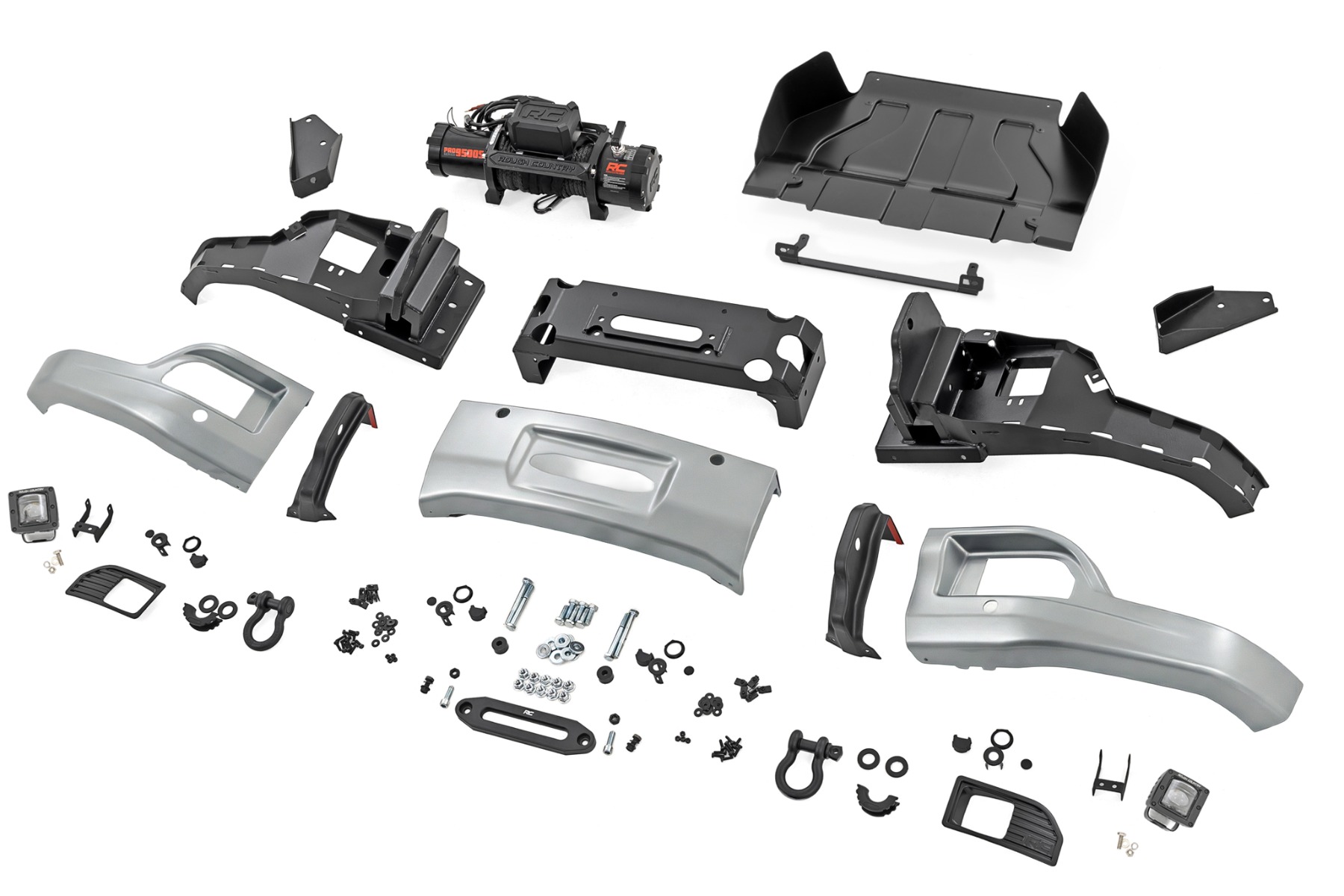 Front FXS Bumper | 12000S | GAN Silver Ice Metallic | Chevy Silverado 1500 (23-26) — view 6