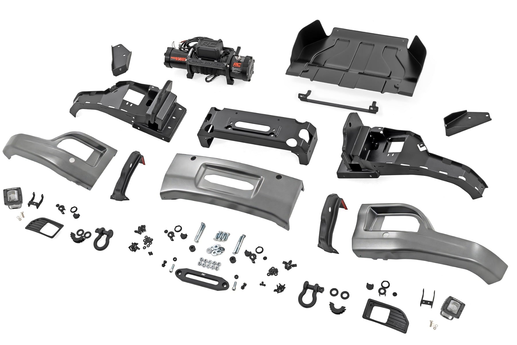 Front FXS Bumper | 12000S | GXD Sterling Grey Metallic | Chevy Silverado 1500 (23-26) — view 6