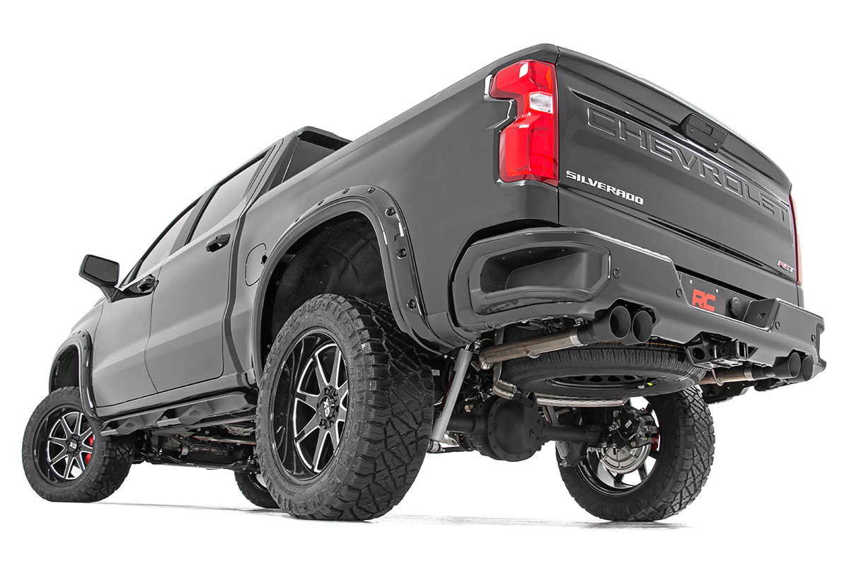Performance Exhuast | Stainless | Crew/Dbl | RR Exit | Chevy/GMC Sierra/Silverado 1500 (19-26) — view 5