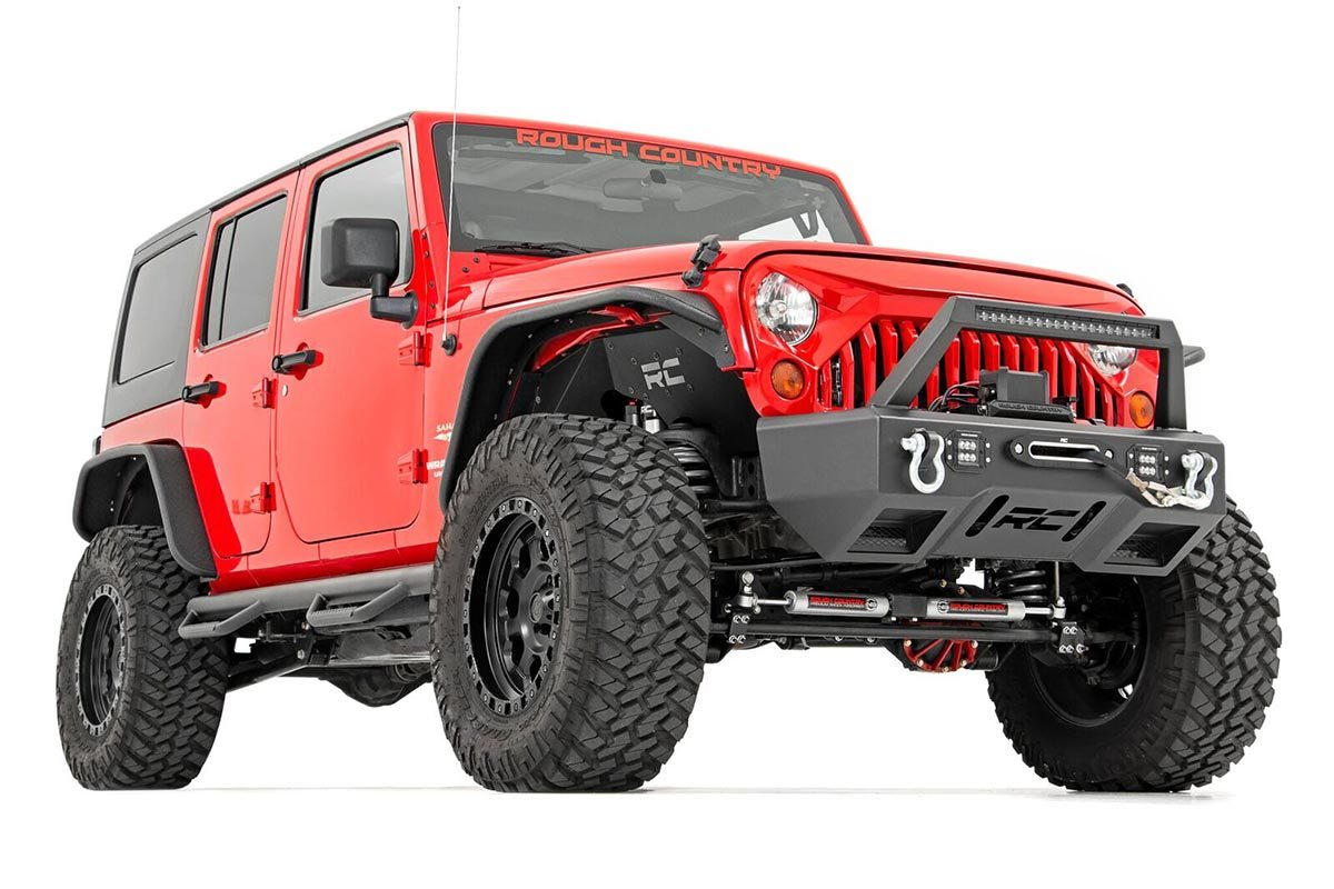 N3 Steering Stabilizer | Dual | 2-8 Inch Lift | Jeep