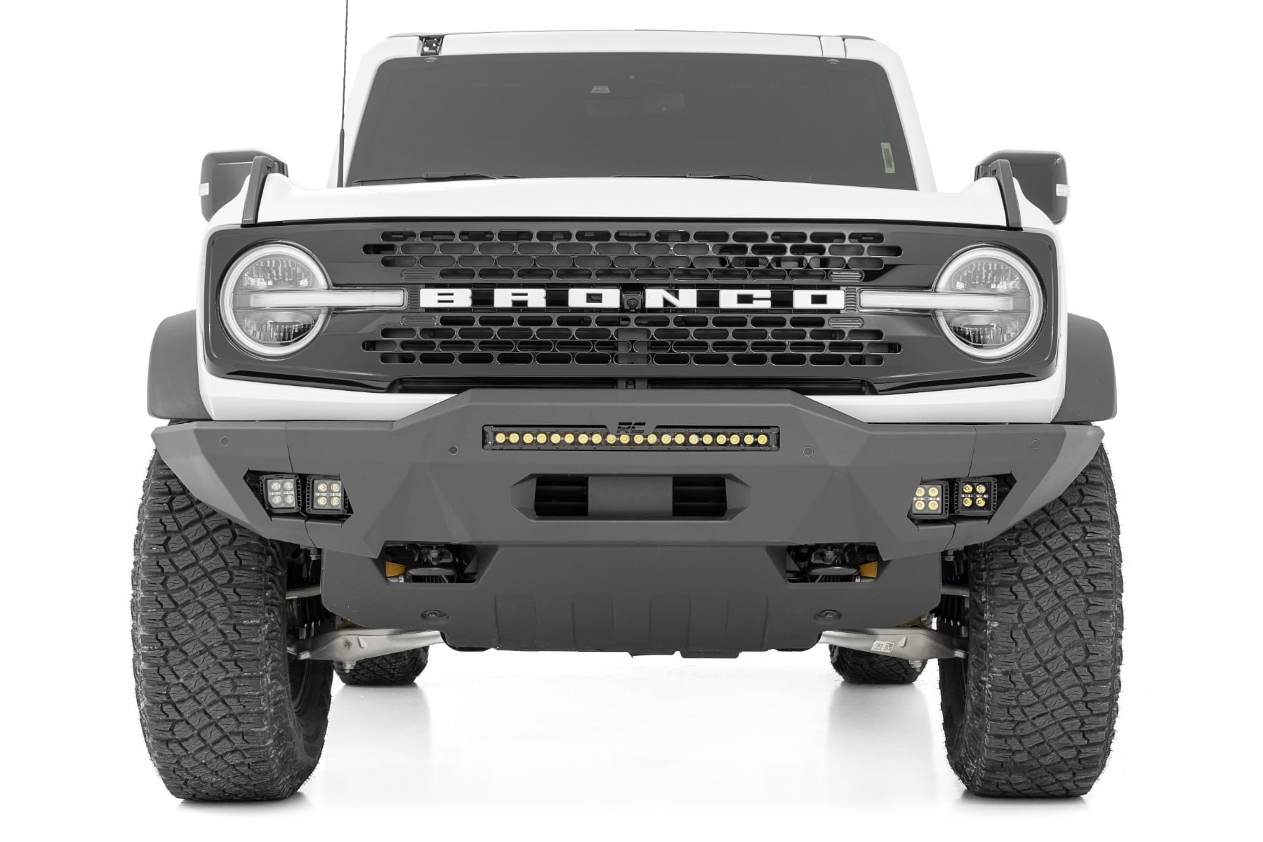 Front Bumper | Modular | Full Wings | Ford Bronco 4WD (2021-2026) — view 2