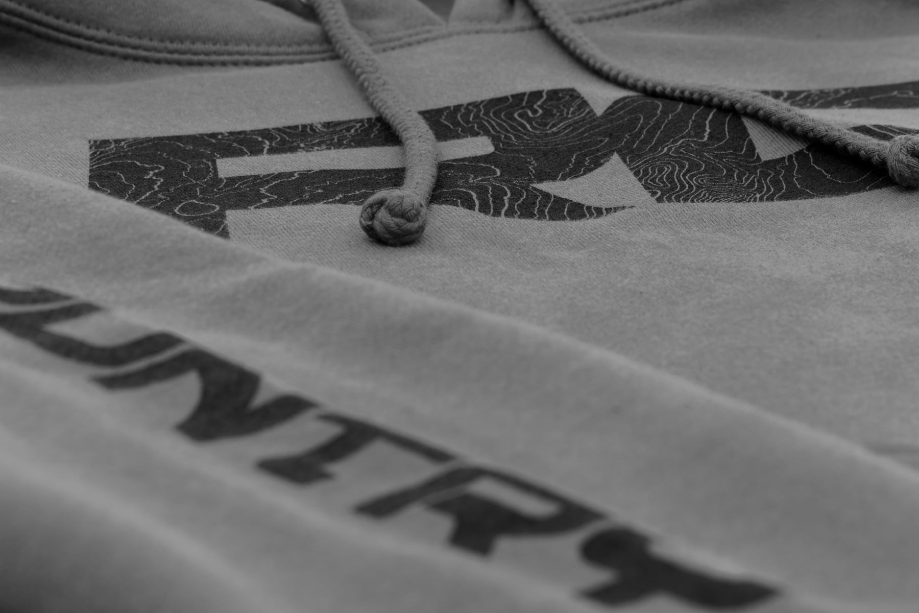 Rough Country Hoodie | RC Topographical Sleeve | Charcoal | XL view 4
