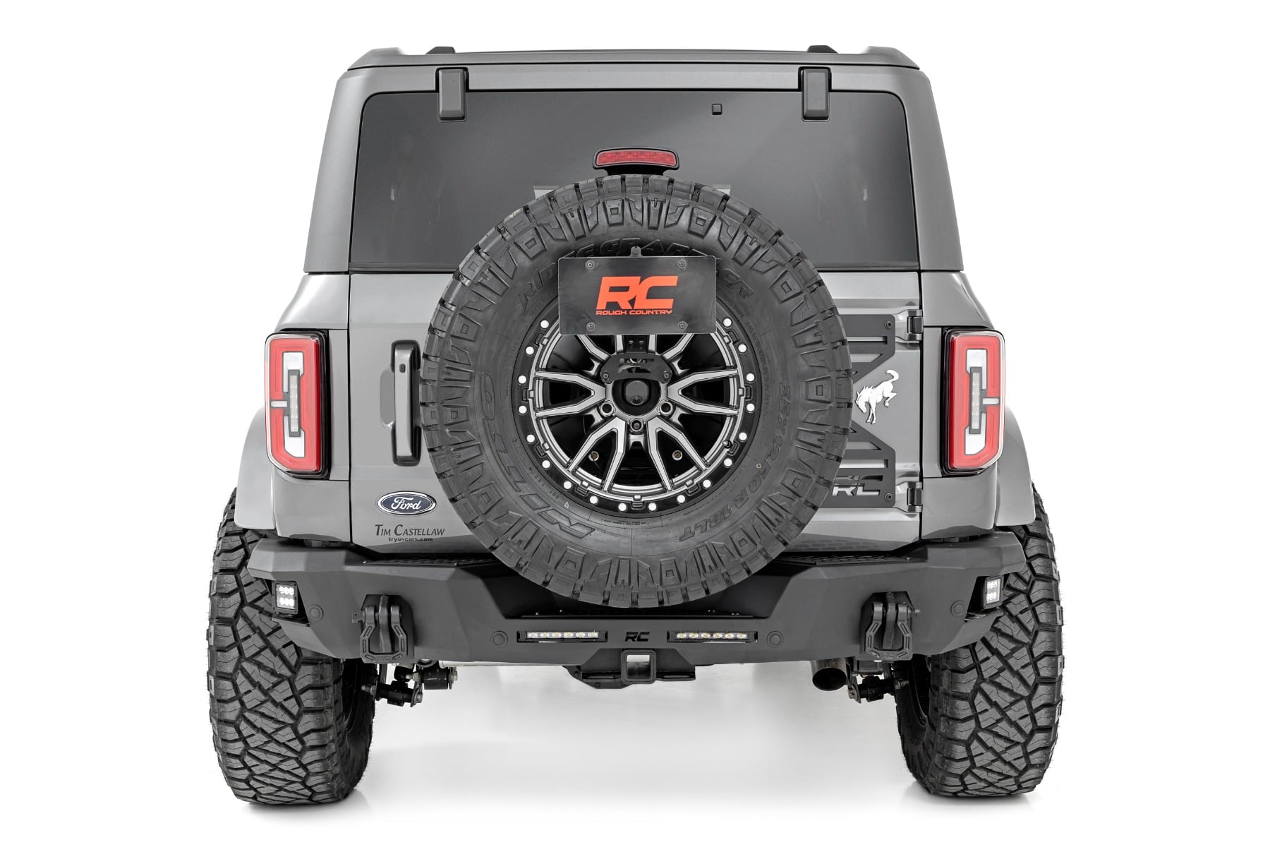 Rear Bumper | Black Series LED | Flood | Ford Bronco 4WD (2021-2026) — view 2