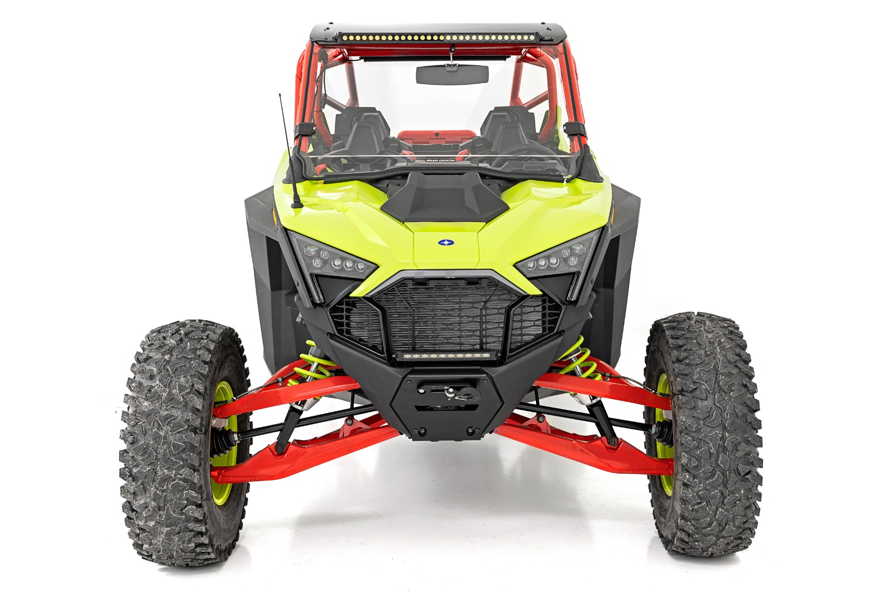 Full Windshield | Scratch Resistant | Polaris RZR Turbo R 4  3