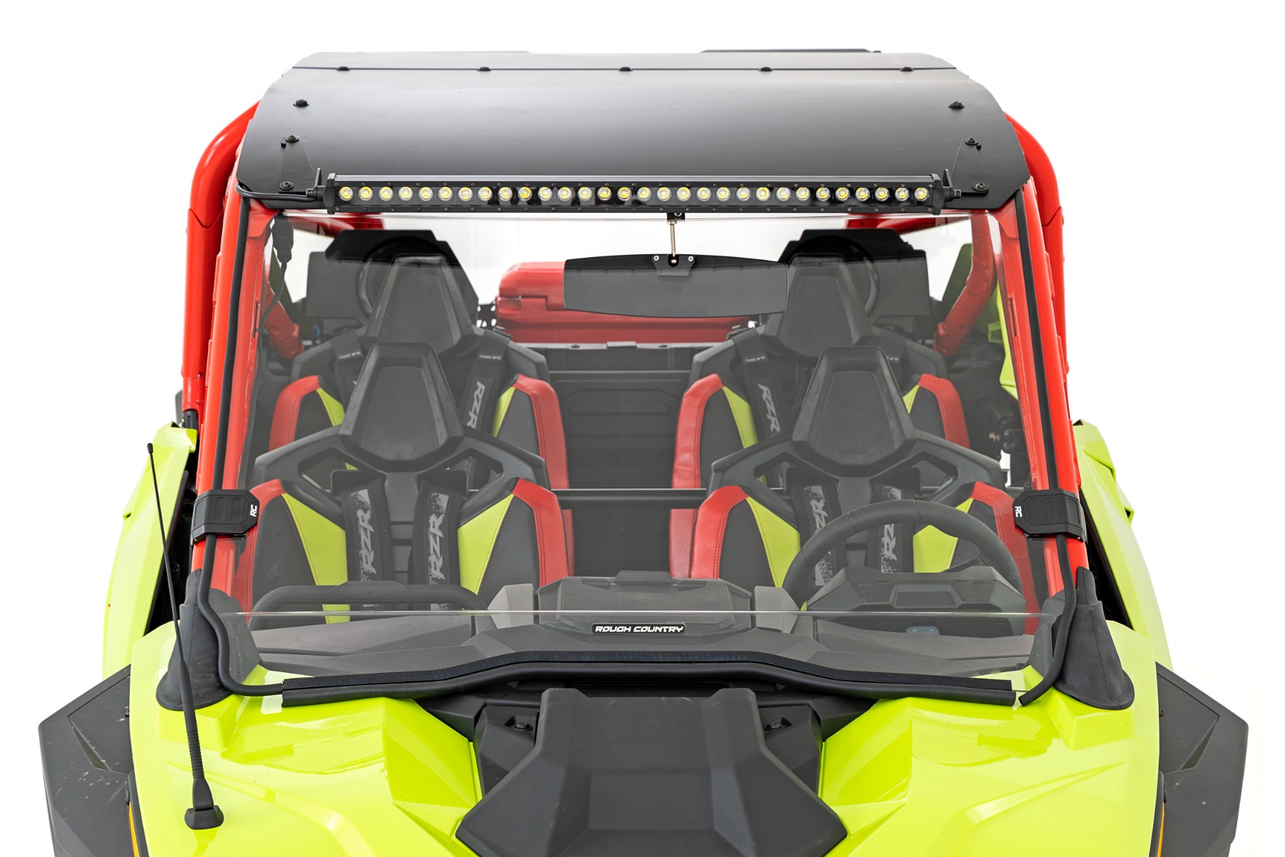 Full Windshield | Scratch Resistant | Polaris RZR Turbo R 4  4