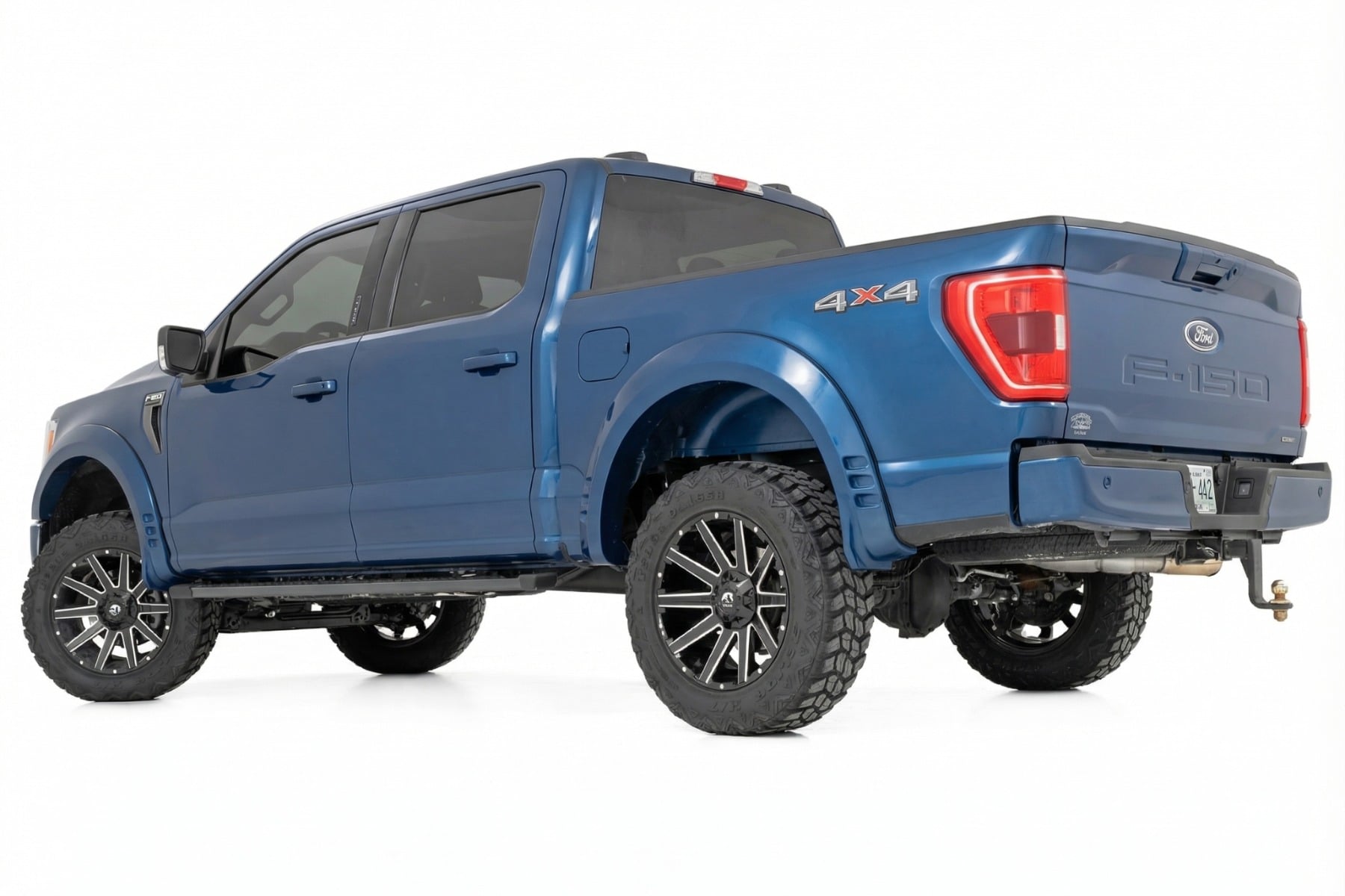 SF1 Fender Flares | B3 Atlas Blue | Ford F-150 2WD/4WD (2021-2026) — view 3