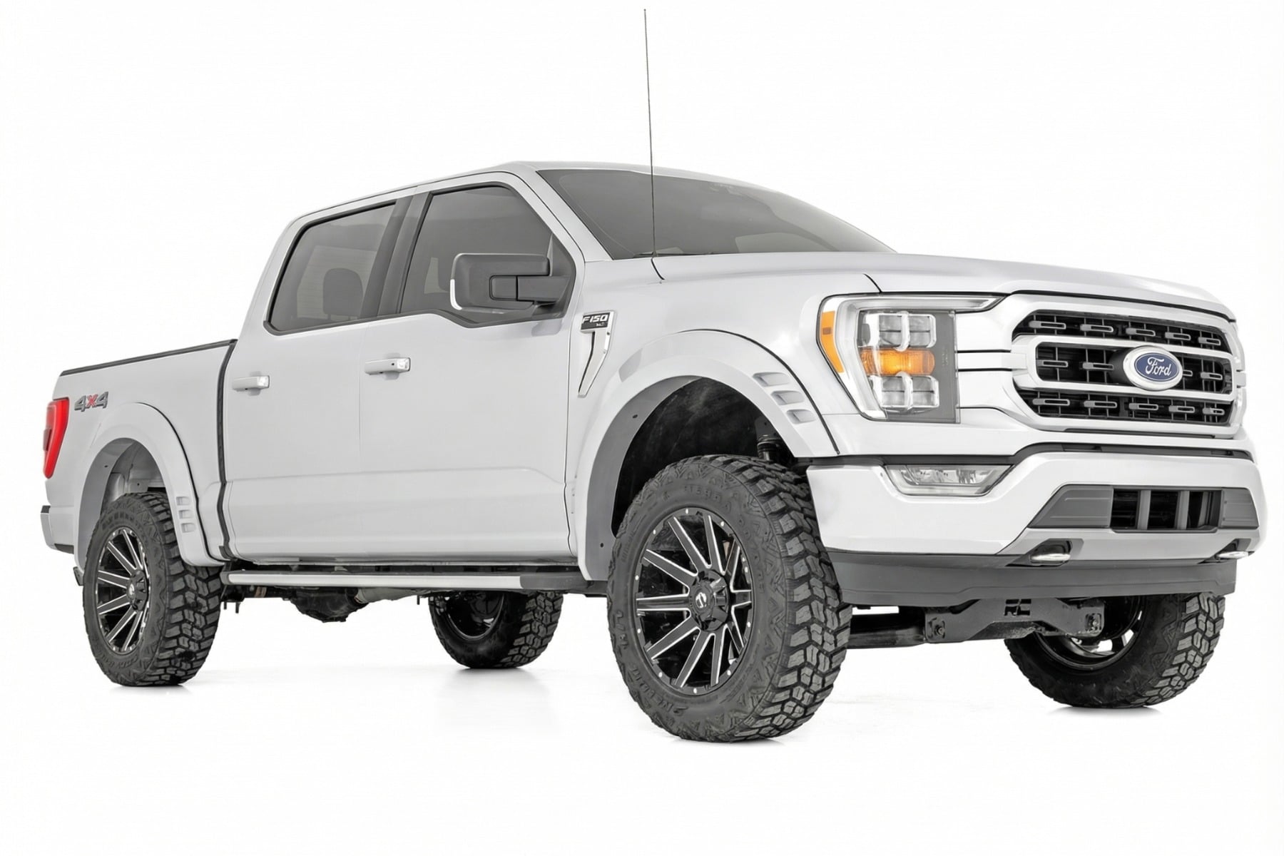 SF1 Fender Flares | A3 Space White | Ford F-150 2WD/4WD (2021-2026) — view 2