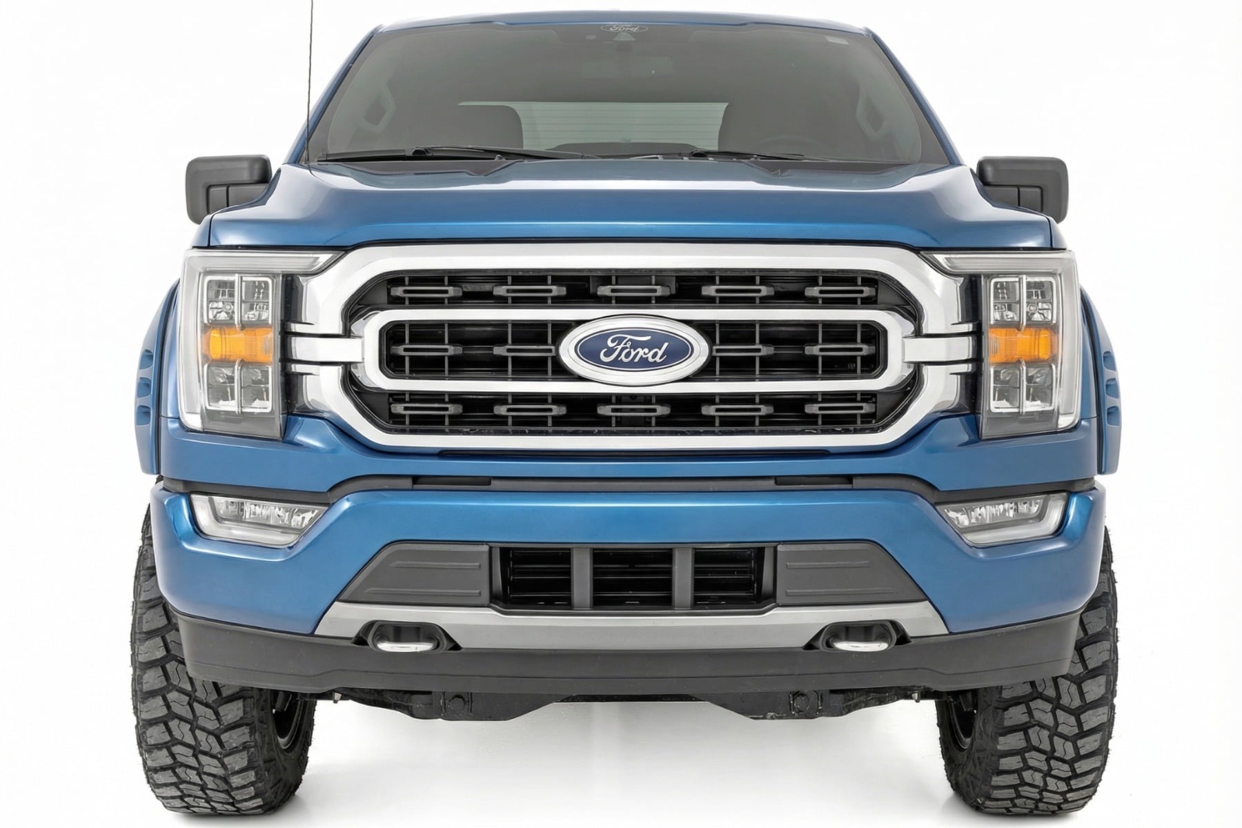 SF1 Fender Flares | B3 Atlas Blue | Ford F-150 2WD/4WD (2021-2026) — view 5