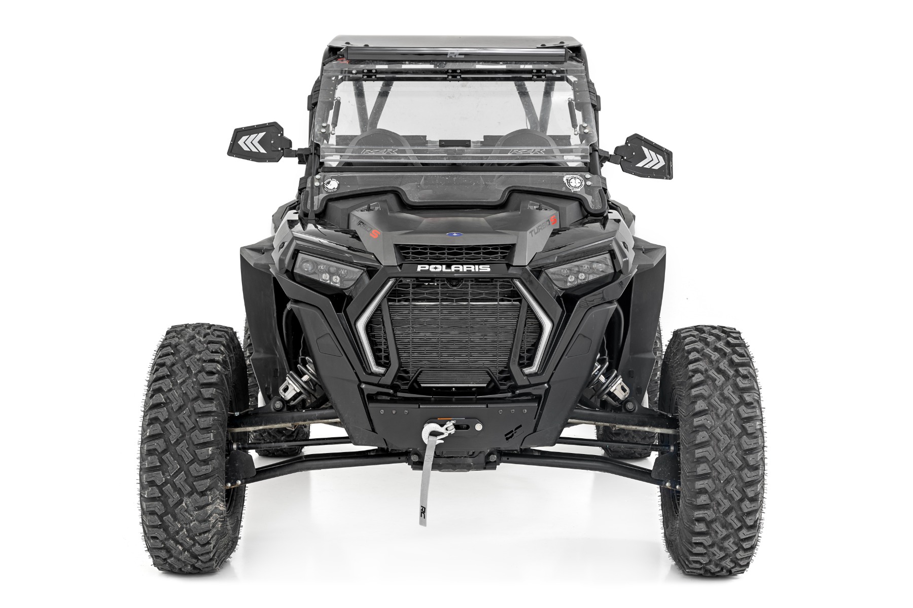 Winch Mount | Polaris RZR Turbo S4 — view 5