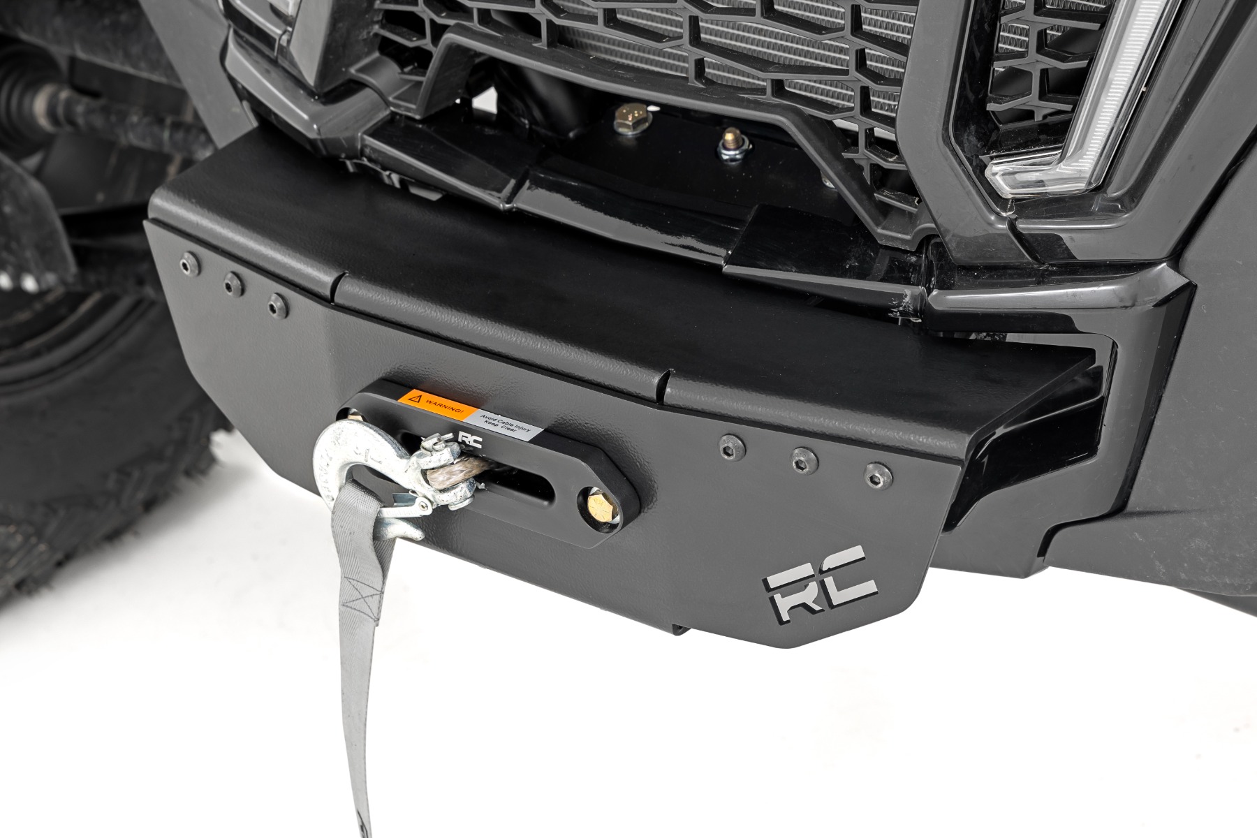 Winch Mount | RS4500S | Polaris RZR Turbo S4 — view 3
