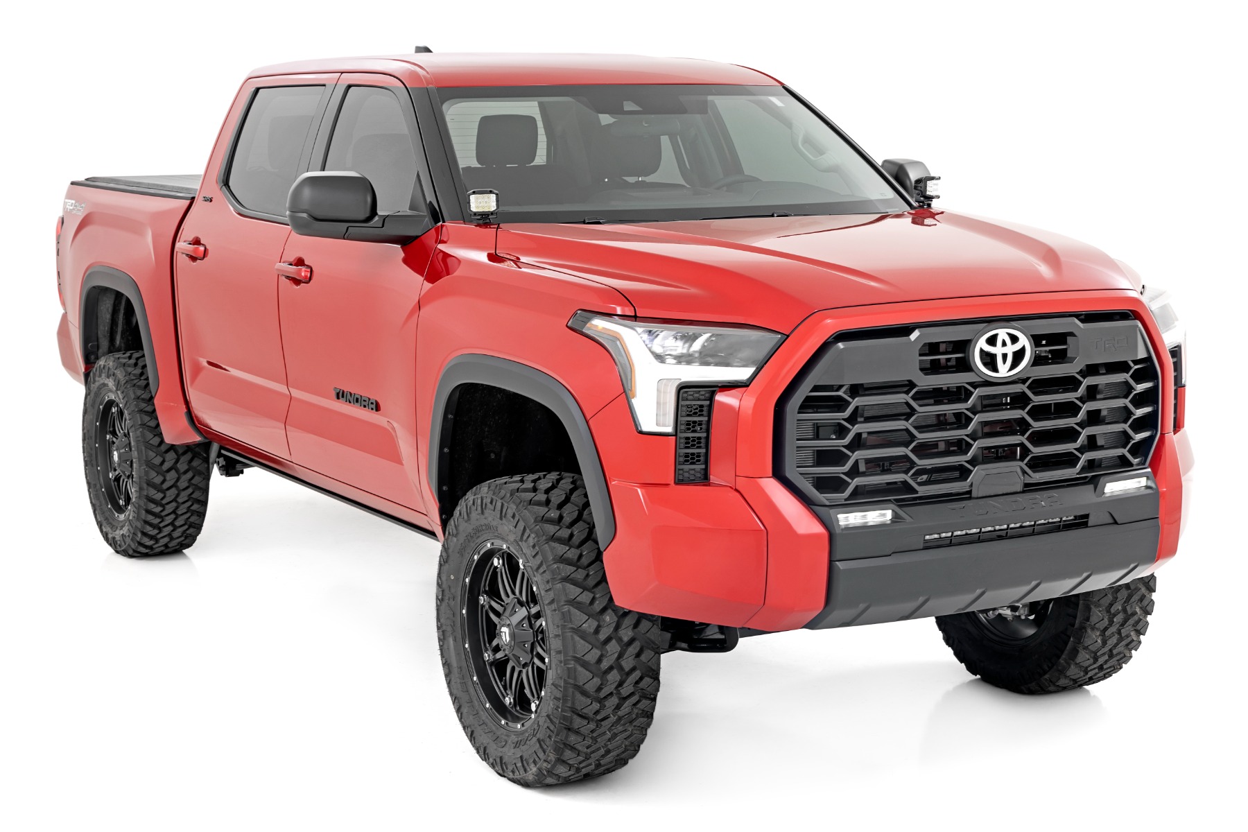 LED Light Kit | Ditch Mount | 2" Black Pair | Flood | Toyota Tundra (22-26) — view 3