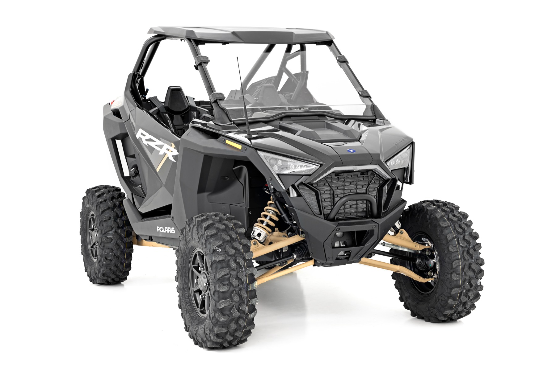 Full Windshield | Scratch Resistant | Polaris RZR Turbo R — view 6