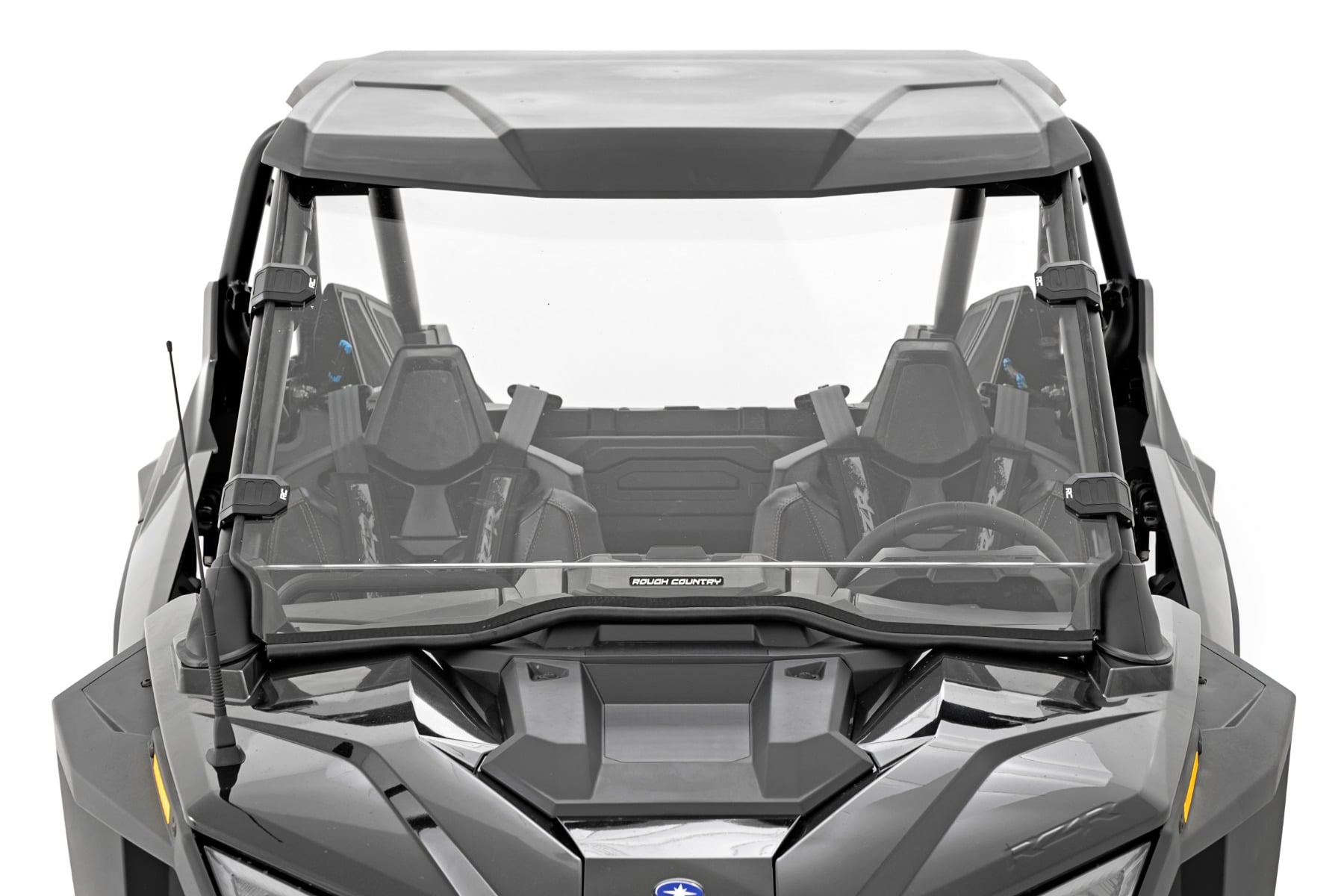 Full Windshield | Scratch Resistant | Polaris RZR Turbo R — view 4