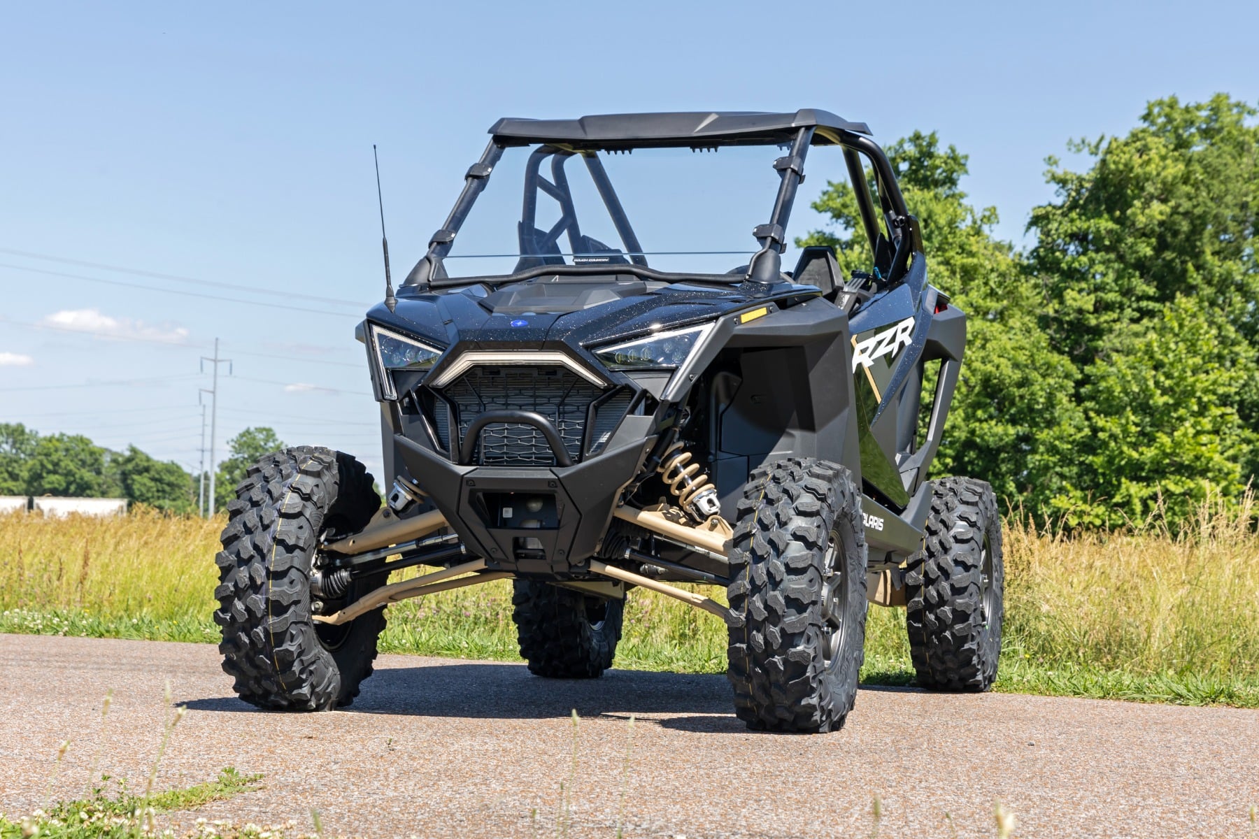 Full Windshield | Scratch Resistant | Polaris RZR Turbo R — view 5