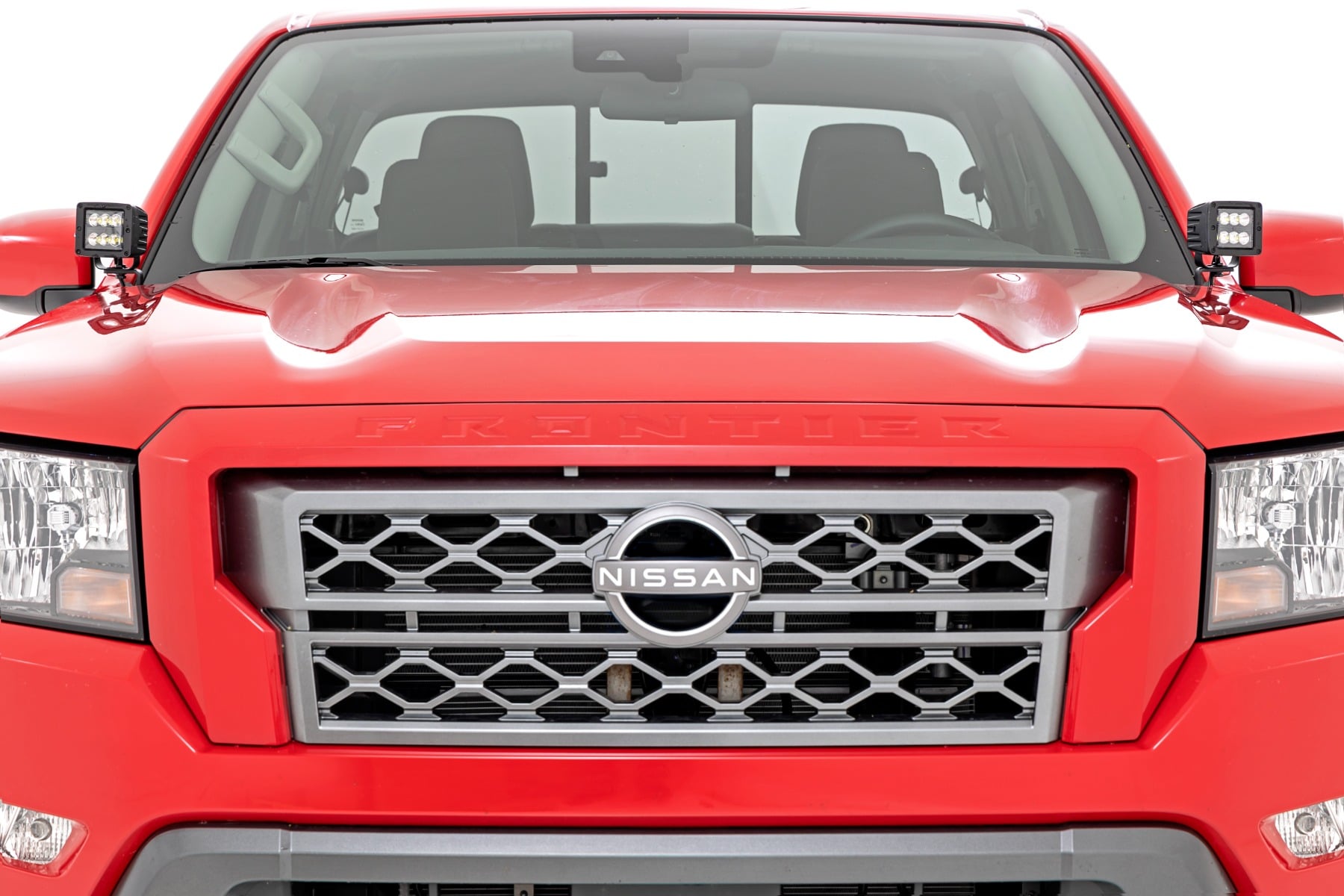 LED Light Kit | Ditch Mount | 2" Black Pair | White DRL | Nissan Frontier (22-26) — view 4