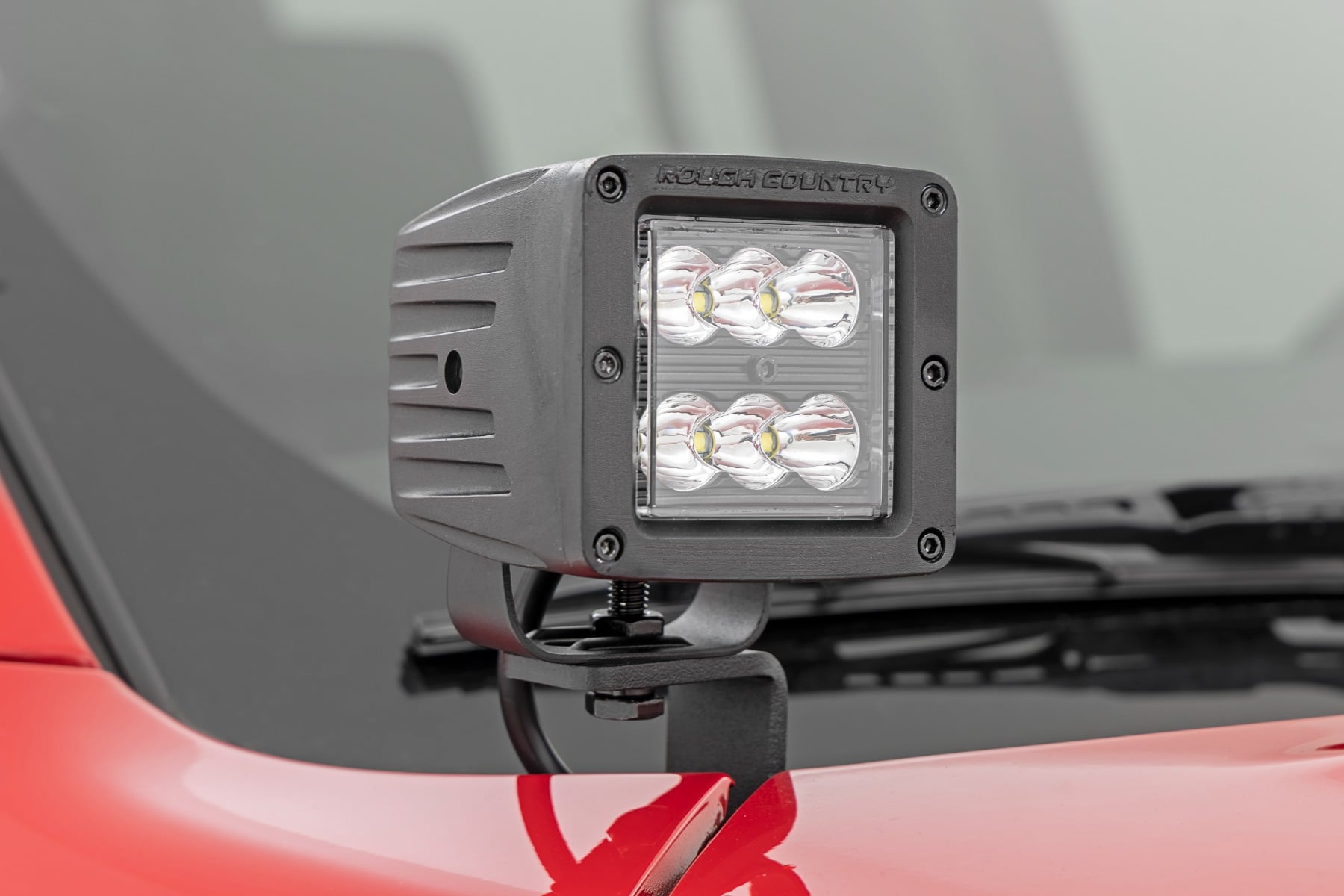 LED Light Kit | Ditch Mount | 2" Black Pair | Flood | Nissan Frontier (22-26) — view 2