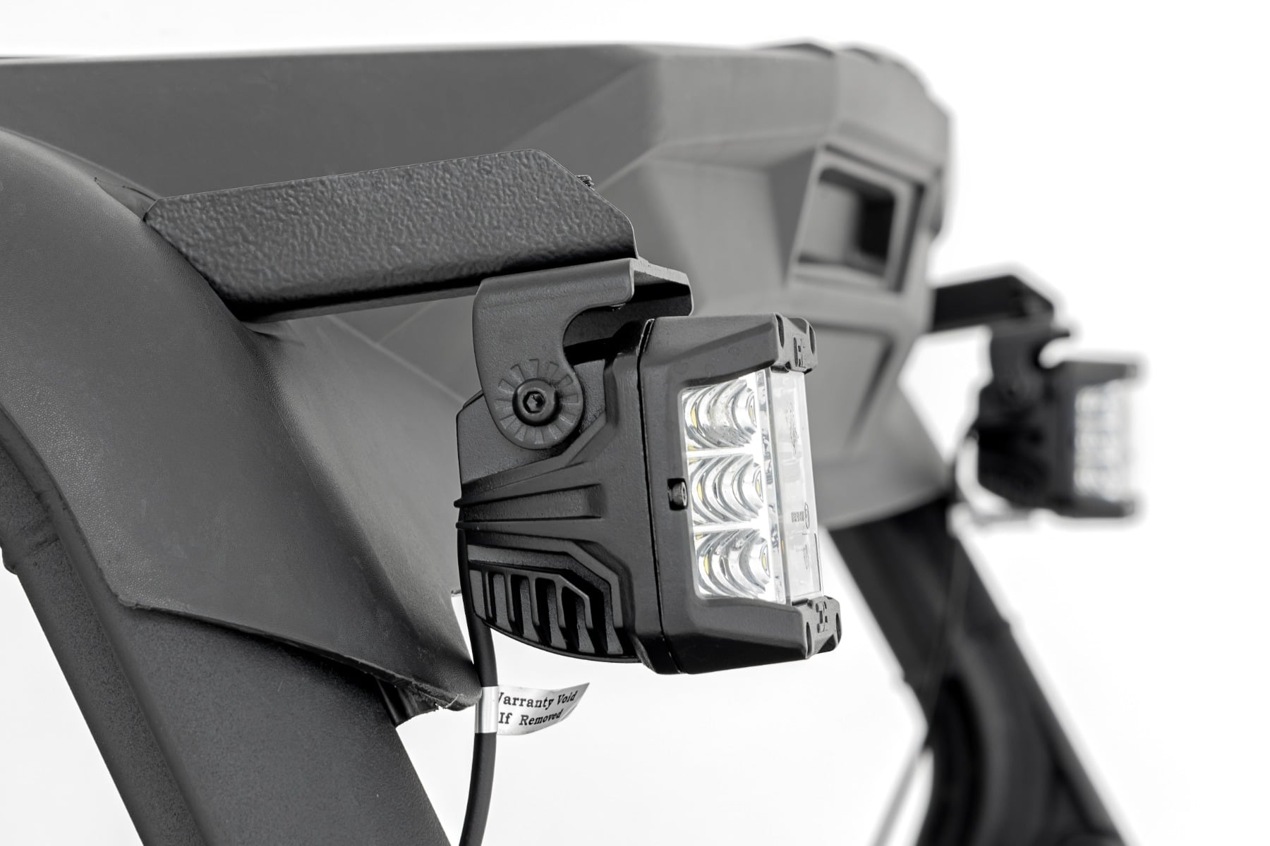 LED Light Kit | Rear Mount | 2" Black Pair | Spot | Can-Am Maverick Sport 1000R view 3
