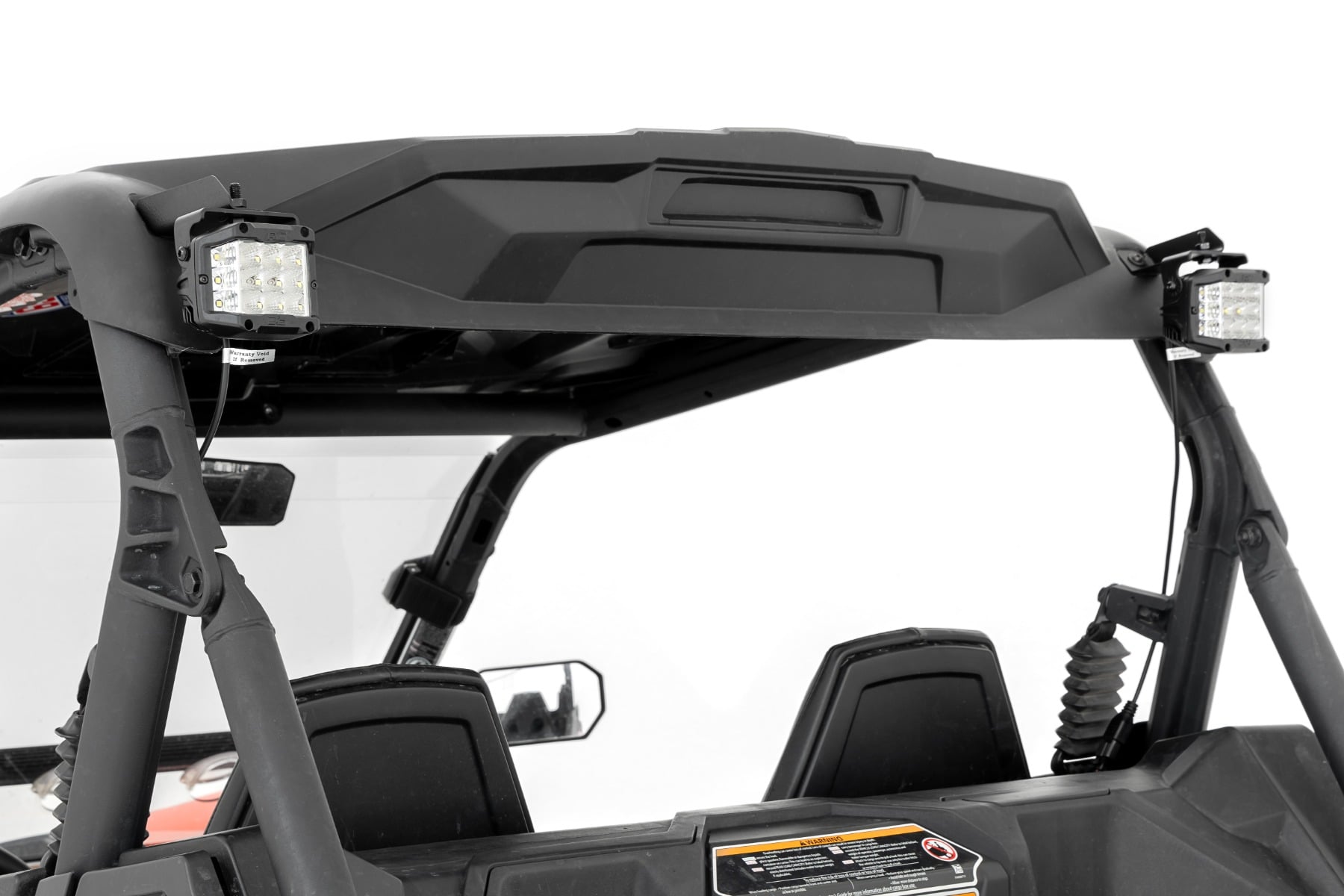 LED Light Kit | Rear Mount | 2" Black Pair | Spot | Can-Am Maverick Sport 1000R view 2