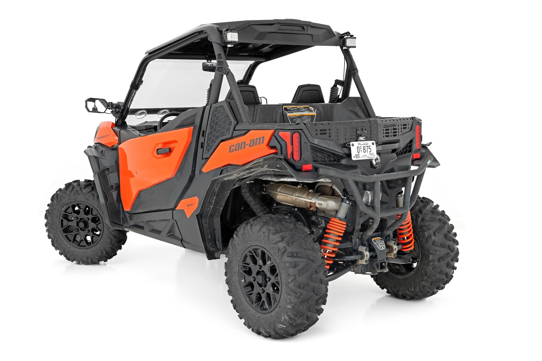 LED Light Kit | Rear Mount | 2" Black Pair | Spot | Can-Am Maverick Sport 1000R view 4