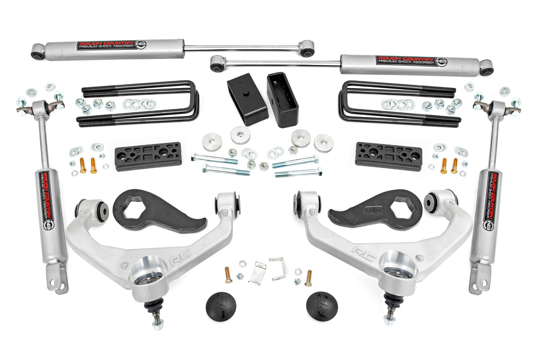 3 Inch Lift Kit | w/ Overloads | Chevy/GMC 2500HD/3500HD (20-26)