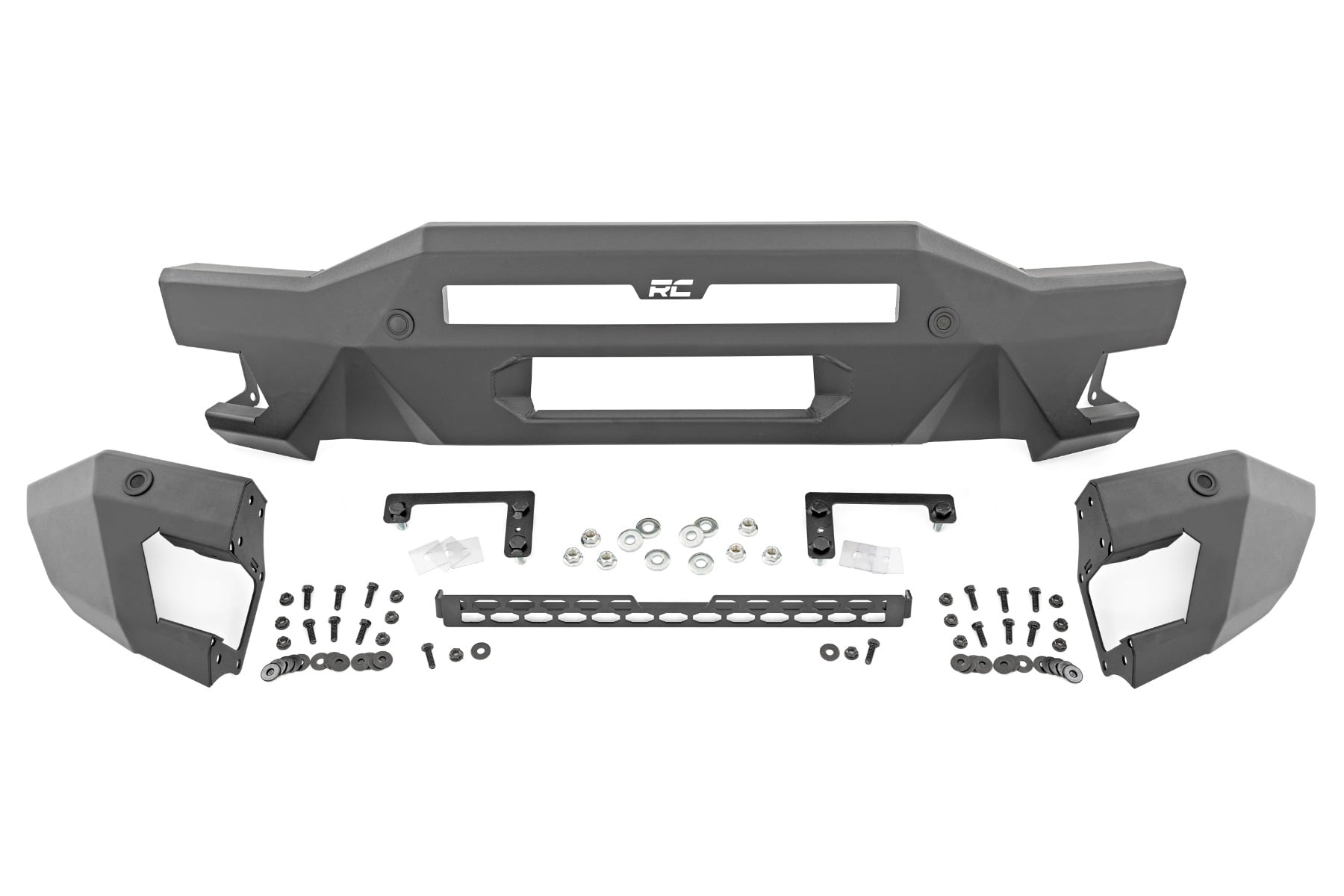 Front Bumper | Modular | Full Wings | Amber DRL | Ford Bronco 4WD (2021-2026) — view 6