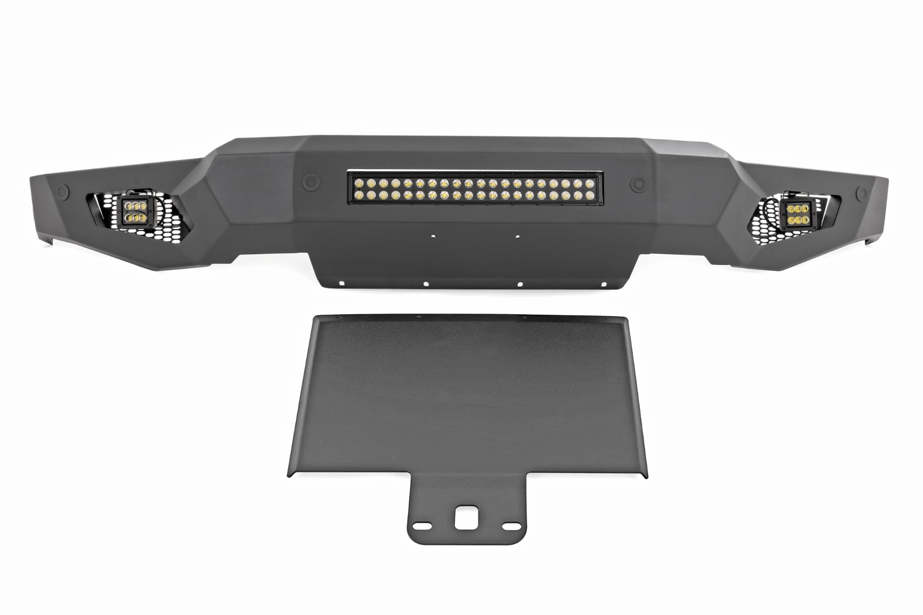 High Clearance Front Bumper | LED Lights & Skid Plate | Ford F-150 (21-23) — view 6
