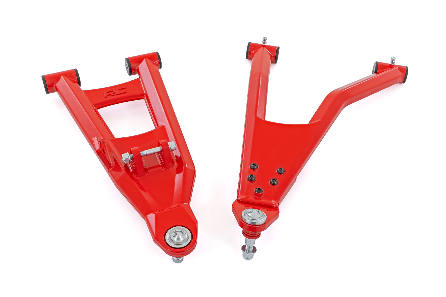 Red Aluminum Control Arms | 2" Forward Offset | Polaris Ranger XP 1000 view 4