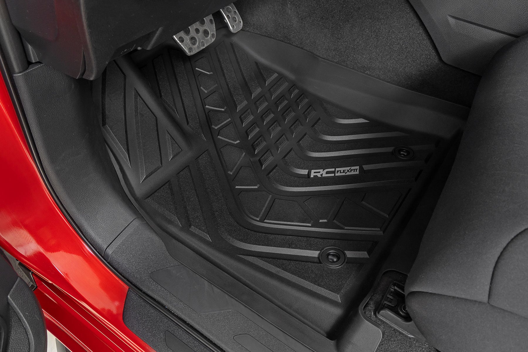 Flex-Fit Floor Mats | FR & RR | CrewMax | Toyota Tundra 2WD/4WD (2022-2026) — view 3