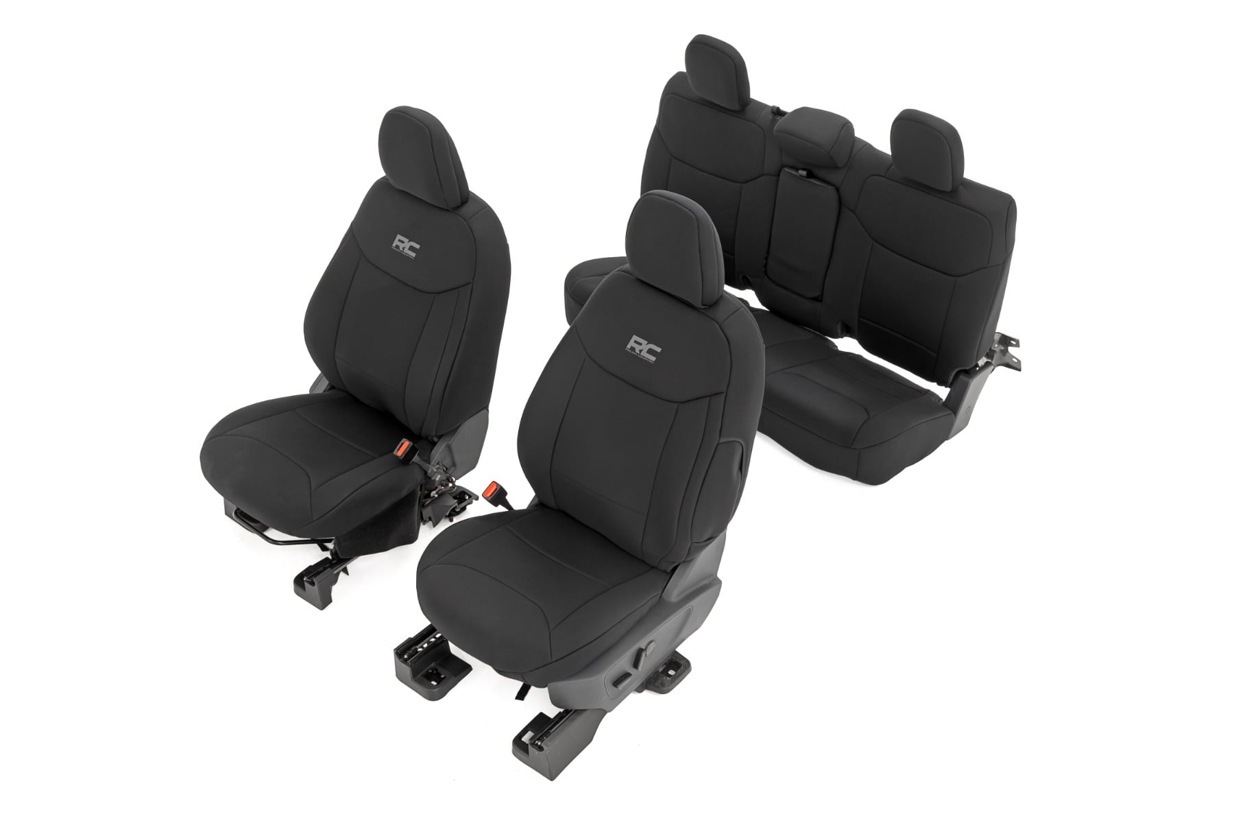 Seat Covers | FR & RR W/Armrest | Crew Cab | Ford Maverick 2WD/4WD (22-26) view 3
