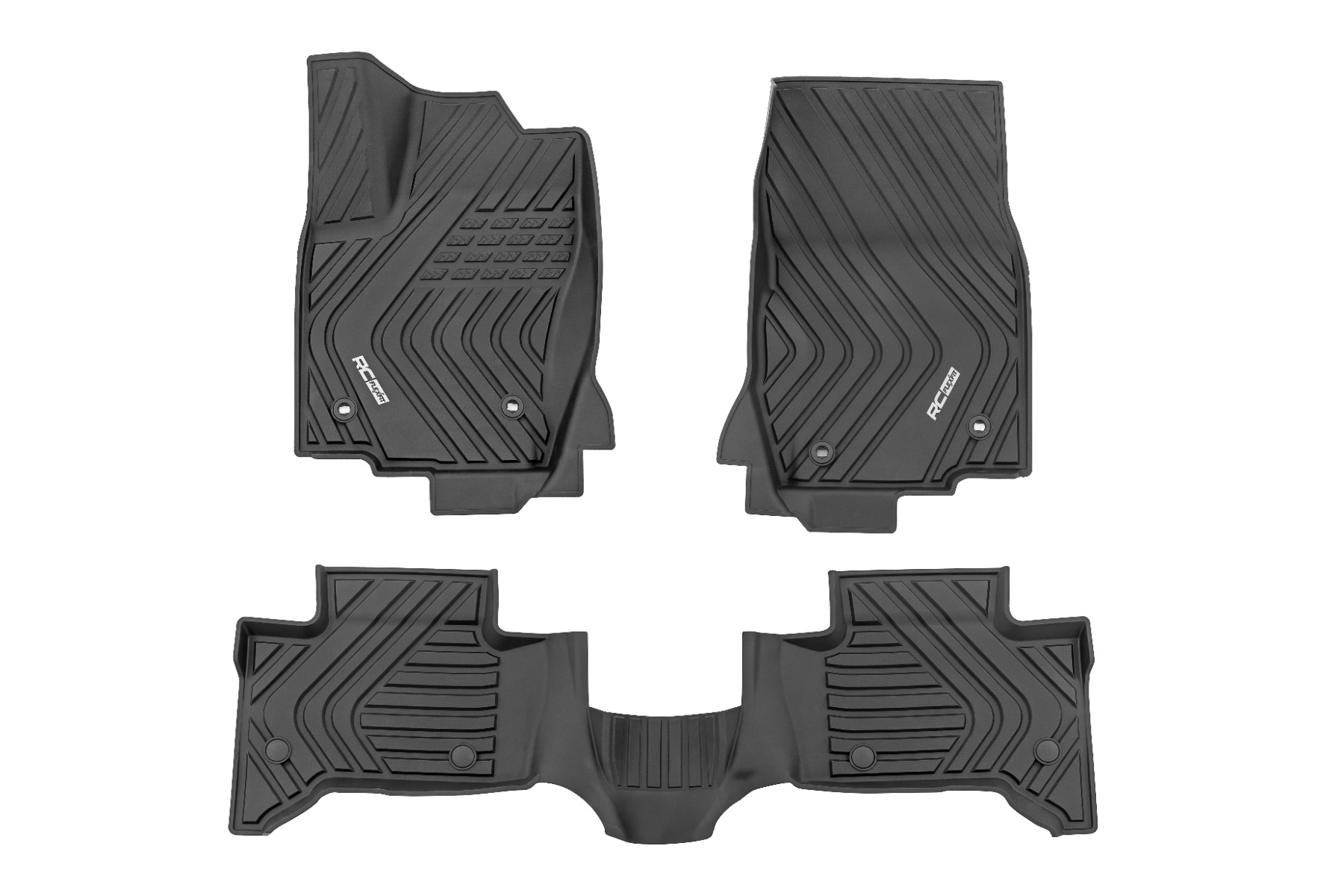 Flex-Fit Floor Mats | FR & RR | Toyota Land Cruiser 4WD (2024-2026