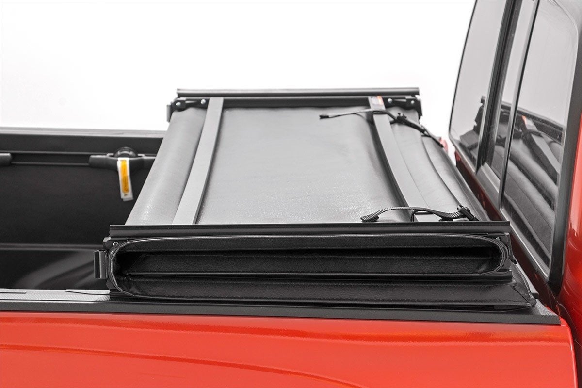 Soft Tri-Fold Bed Cover | 6'4" Bed | Ram 1500/2500/3500 2WD/4WD (2010-2025 & Classic) — view 3