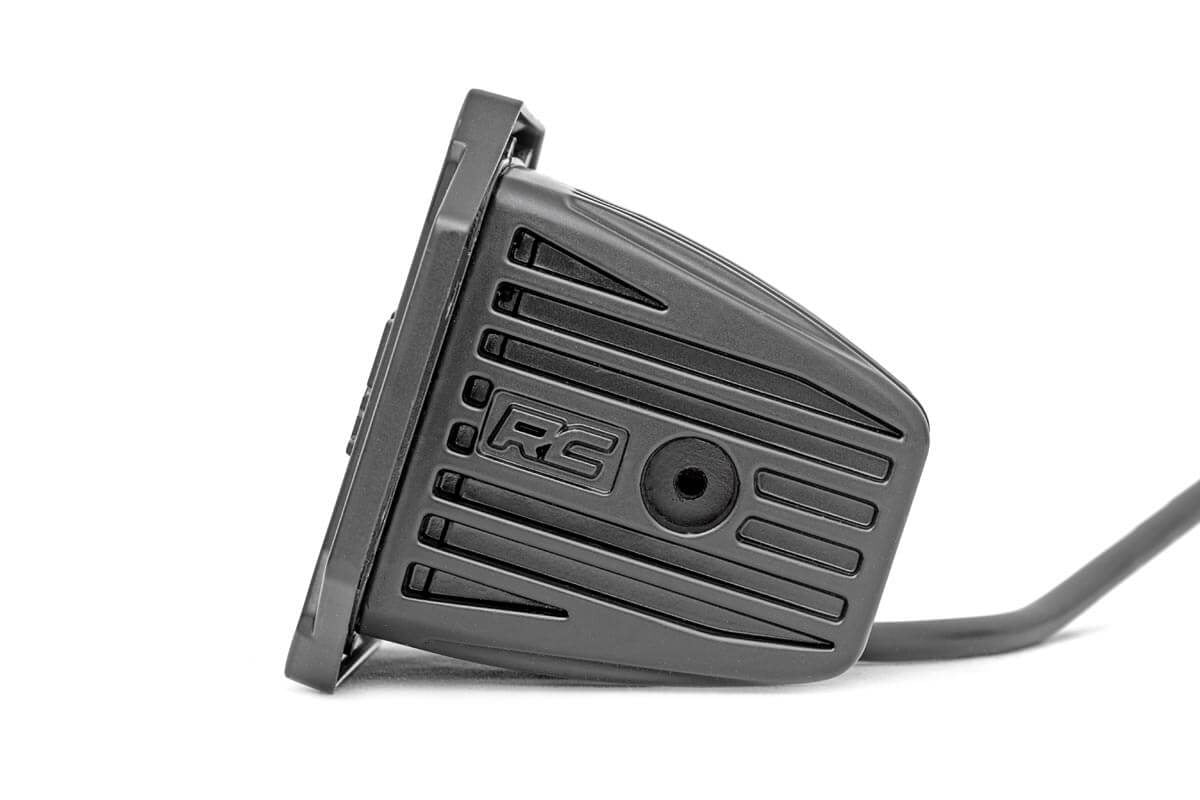 2 Inch Black Series LED Light Pods | Spot | Square |  Amber DRL view 4