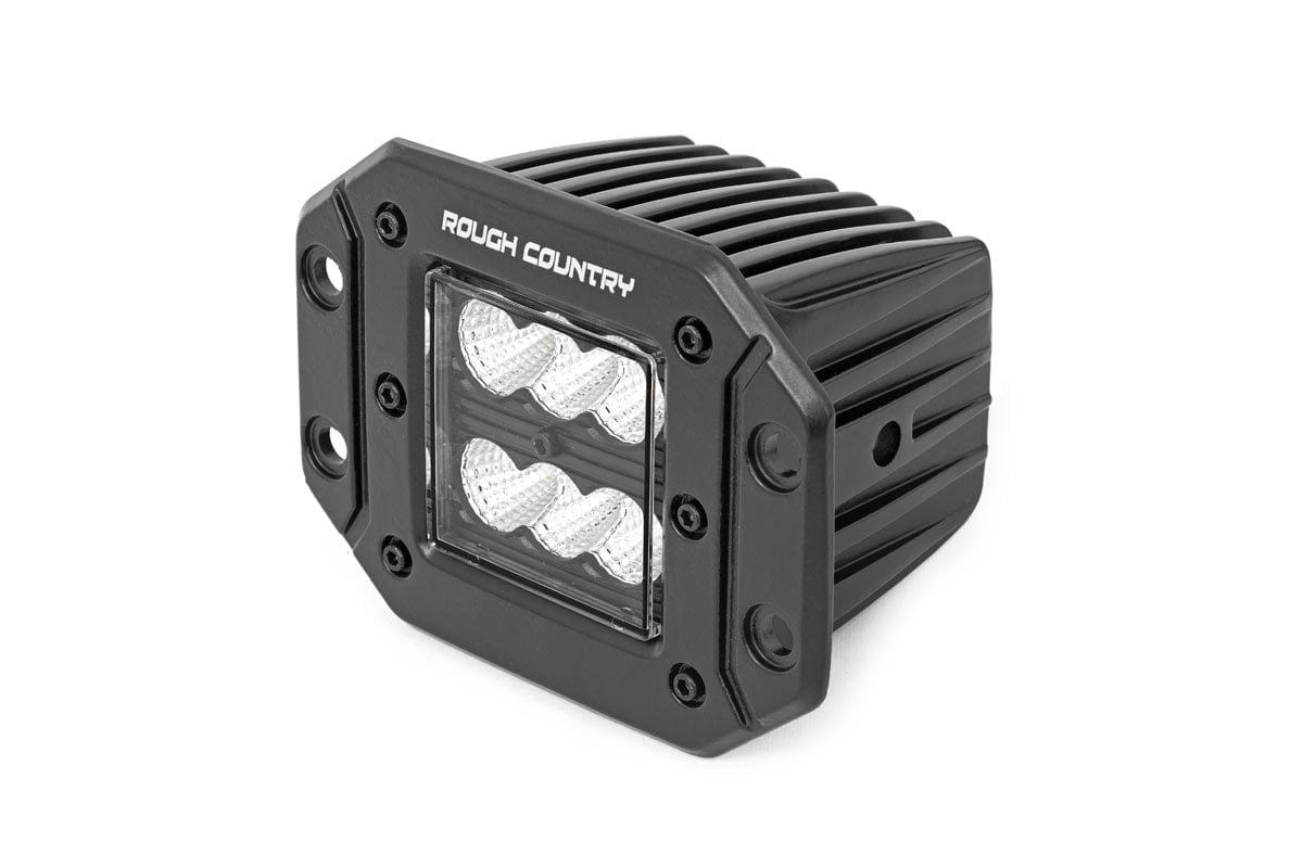 2 Inch Black Series LED Light Pods | Spot | Flush Mount β view 2