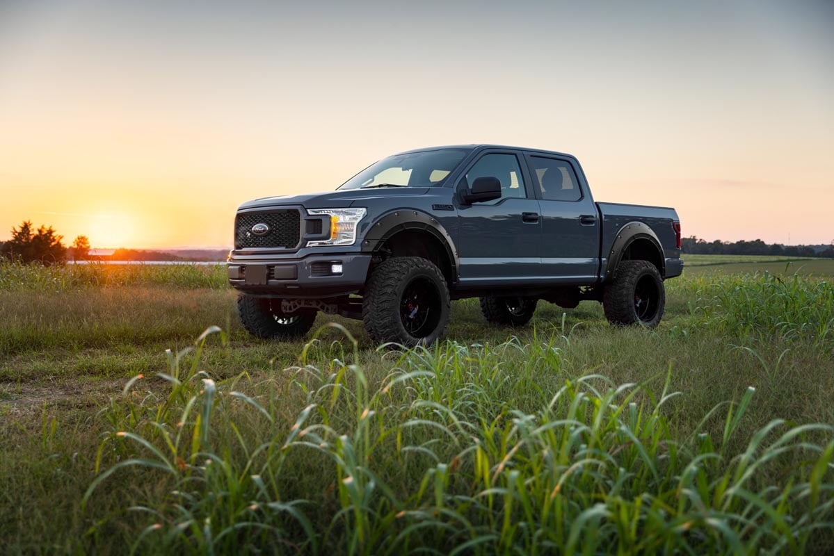 Defender Fender Flares | JS Iconic Silver | Ford F-150 2WD/4WD (2015-2020) view 2